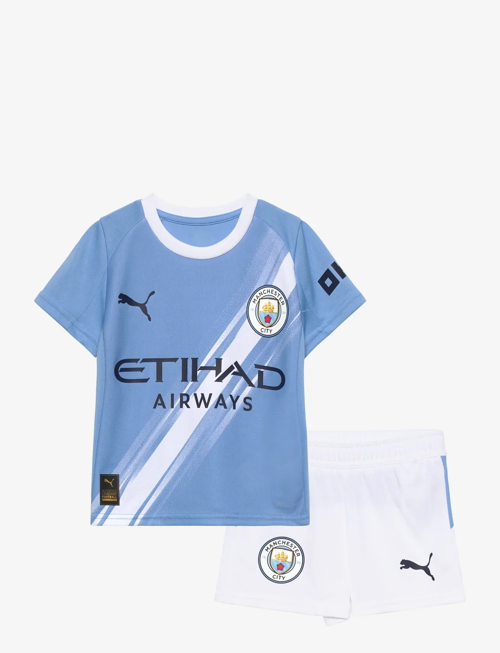 PUMA - MCFC Home Minikit - hauts de sport - team light blue-puma white - 0
