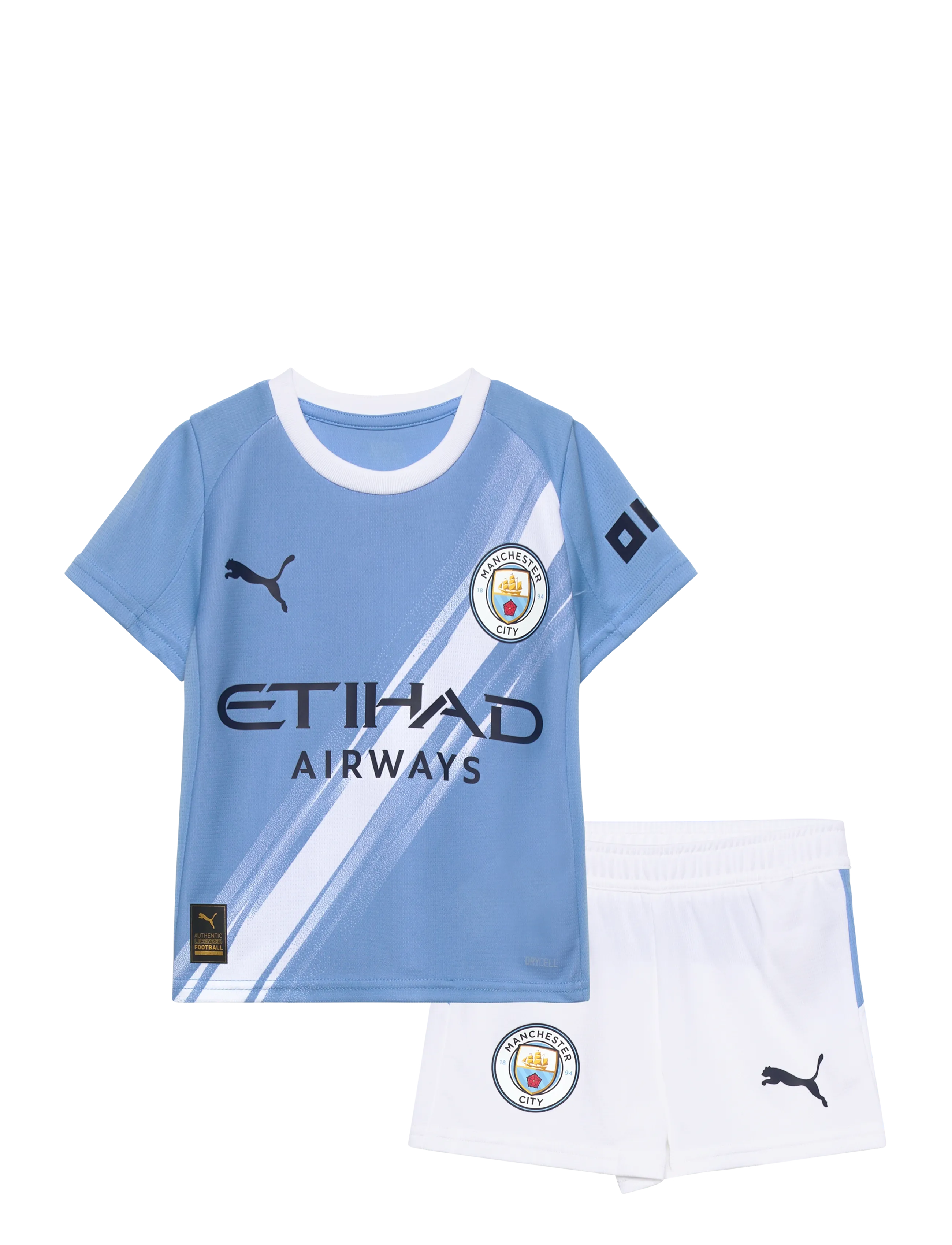 PUMA MCFC Home Minikit - 4 for 3 - TEAM LIGHT BLUE-PUMA WHITE / blue