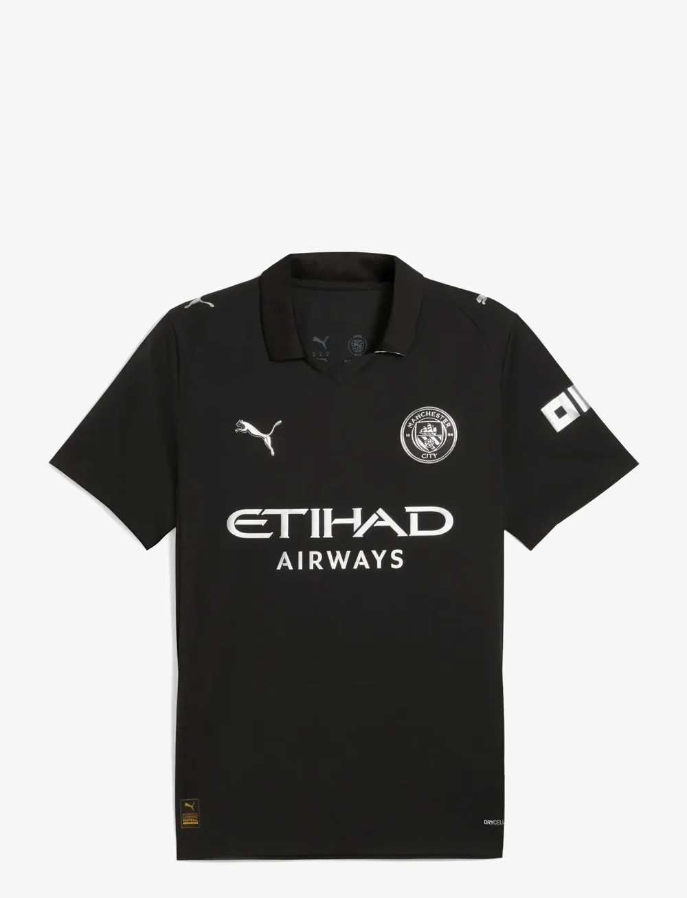 PUMA - MCFC Away Jersey Replica - jalgpallisärgid - puma black - 1