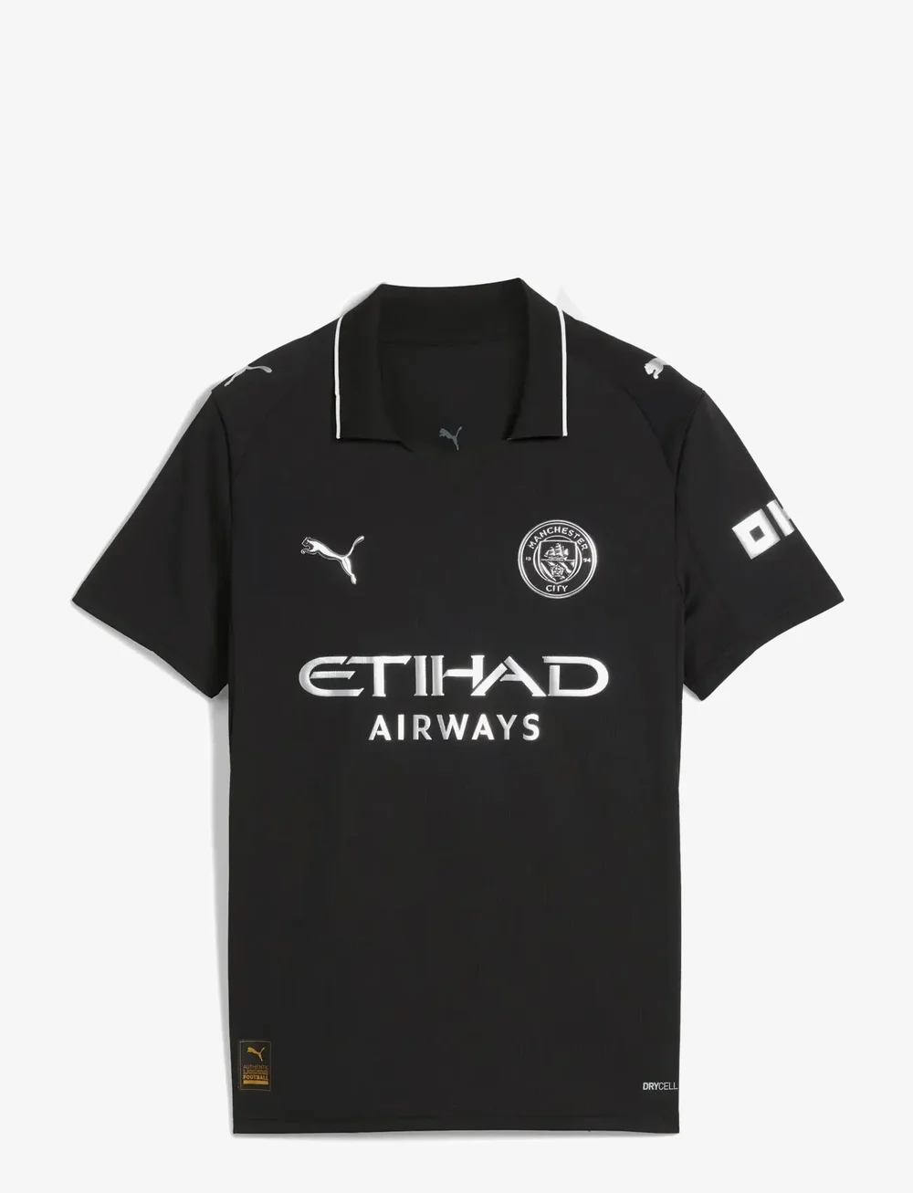 PUMA - MCFC Away Jersey Replica Jr - sportoberteile - puma black - 0
