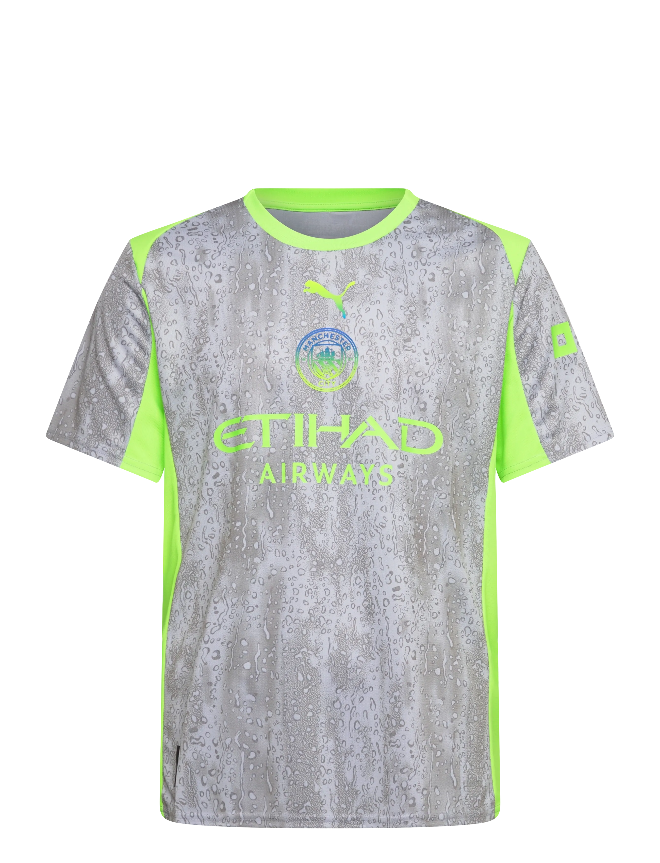 PUMA MCFC 3rd Jersey Replica - Deals - COOL WEATHER-PRO GREEN / grey