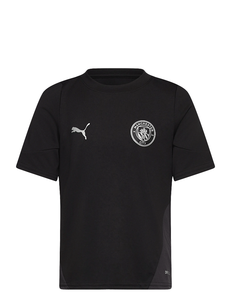 PUMA - MCFC Training Jersey Jr - sporta topi - puma black-puma silver - 0