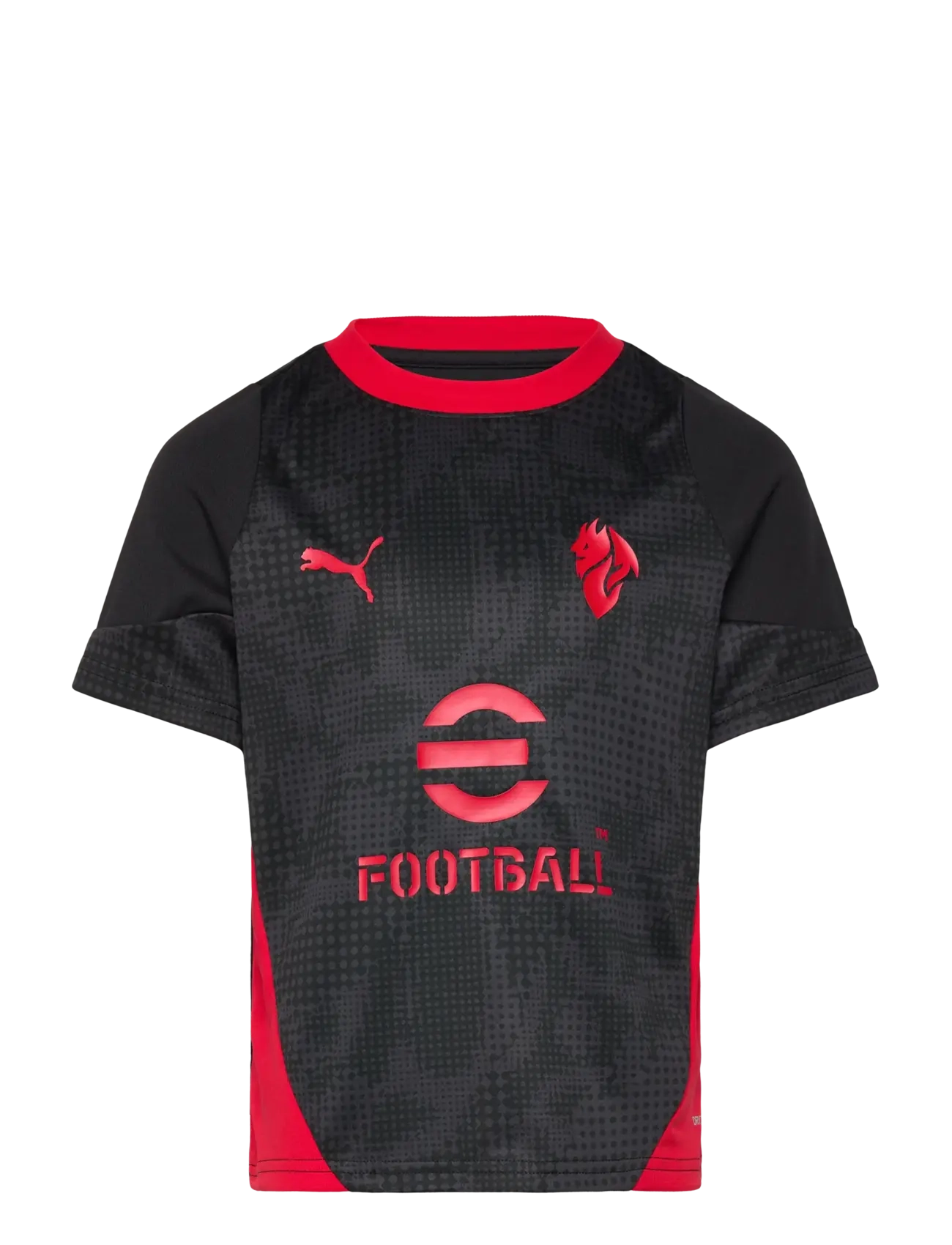 PUMA ACM Training Jersey Jr - Last chance - PUMA BLACK-FOR ALL TIME RED / black