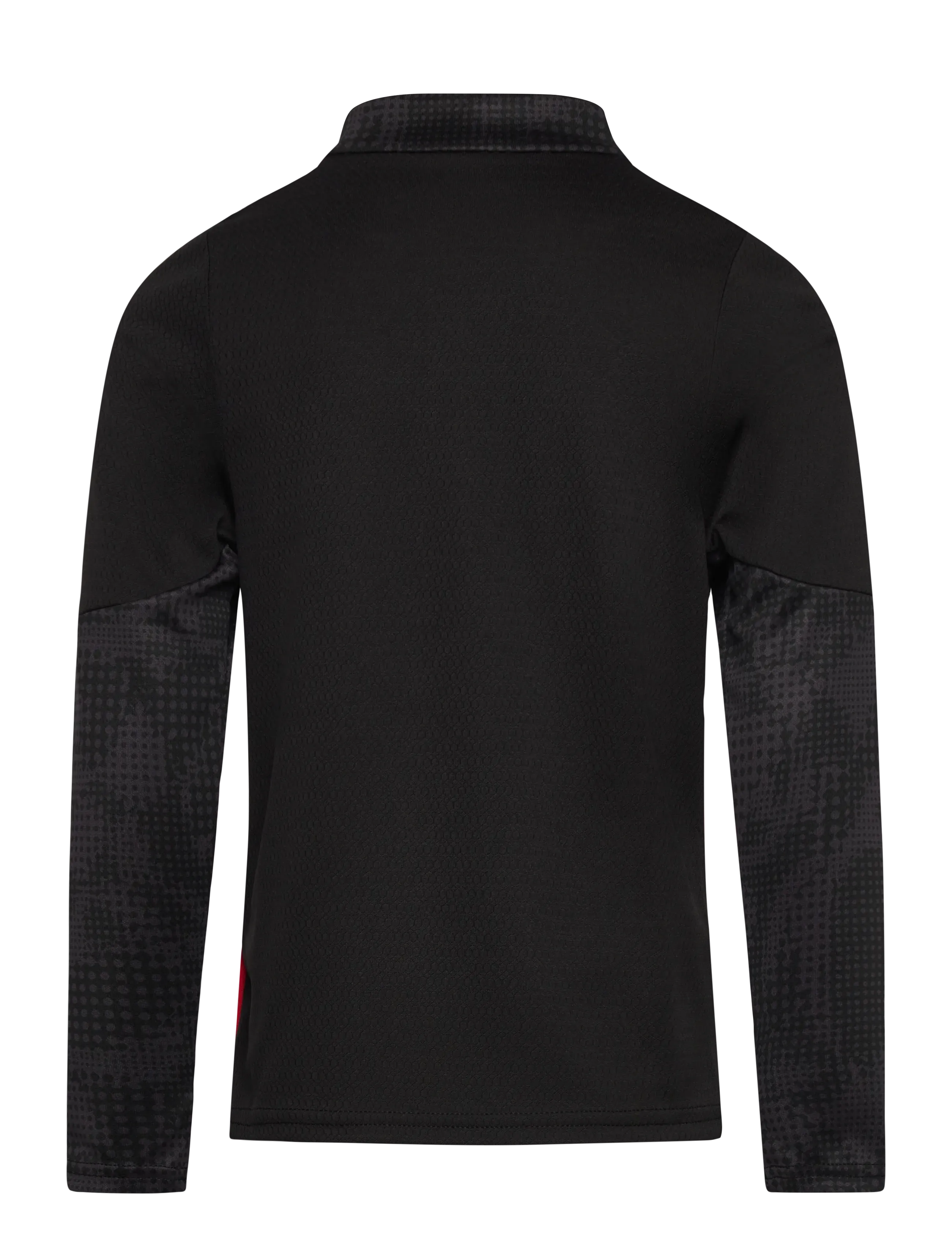 PUMA - ACM Training 1/4 Zip Top Jr - alussärgid - puma black-for all time red - 1