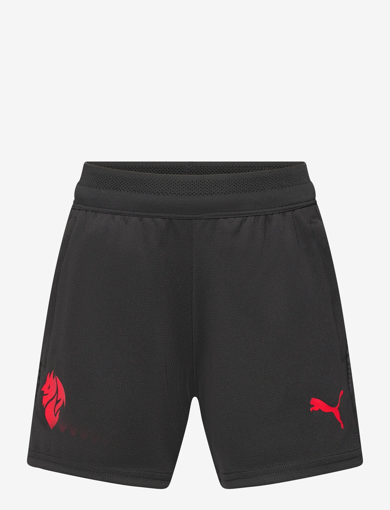 PUMA - ACM Training Shorts w/pocket Jr - sport-shorts - puma black-for all time red - 0