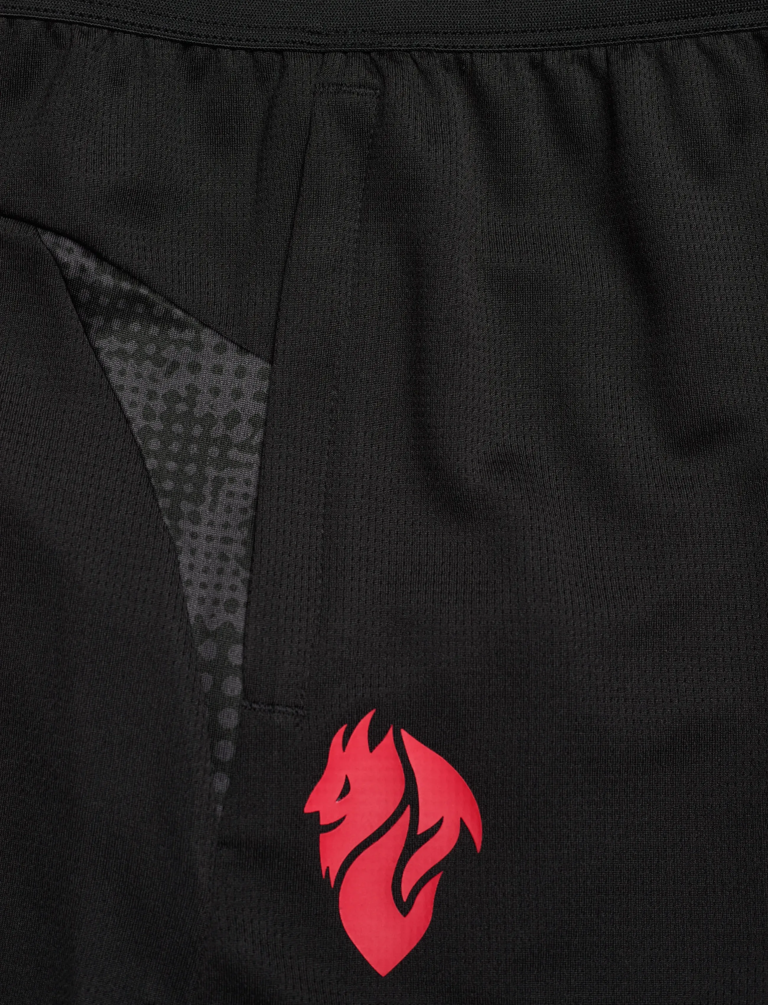 PUMA - ACM Training Shorts w/pocket Jr - sporta šorti - puma black-for all time red - 2