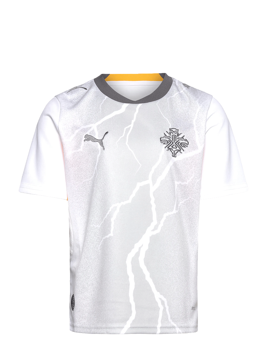 PUMA - Iceland 2026 Away Jersey Youth - sportstopper - puma white-cool dark gray - 0