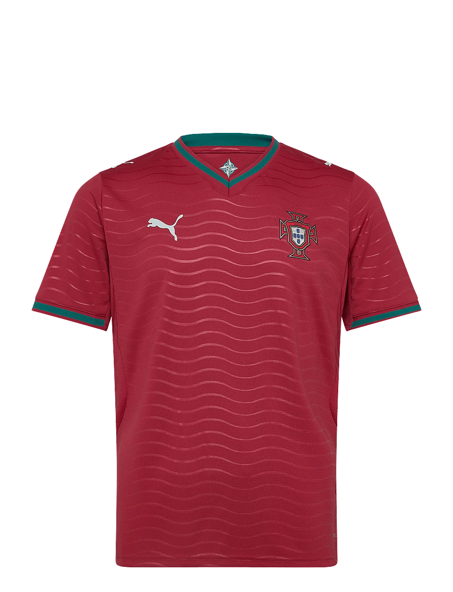 PUMA - Portugal FPF Home Jersey Replica - fußballoberteile - club red-green lagoon - 0