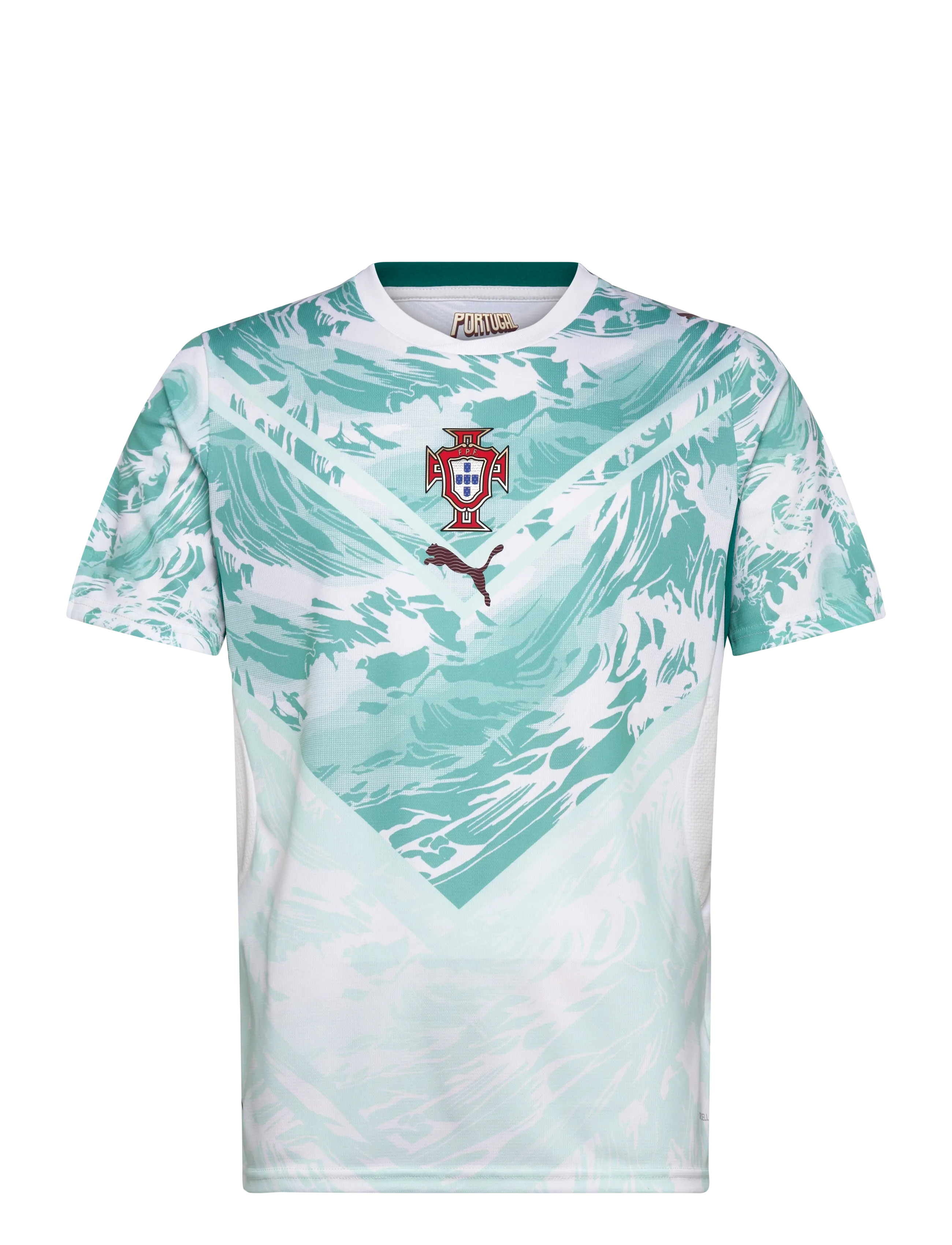 PUMA FPF Away Jersey Replica - 4 for 3 - PUMA WHITE-GREEN LAGOON / green