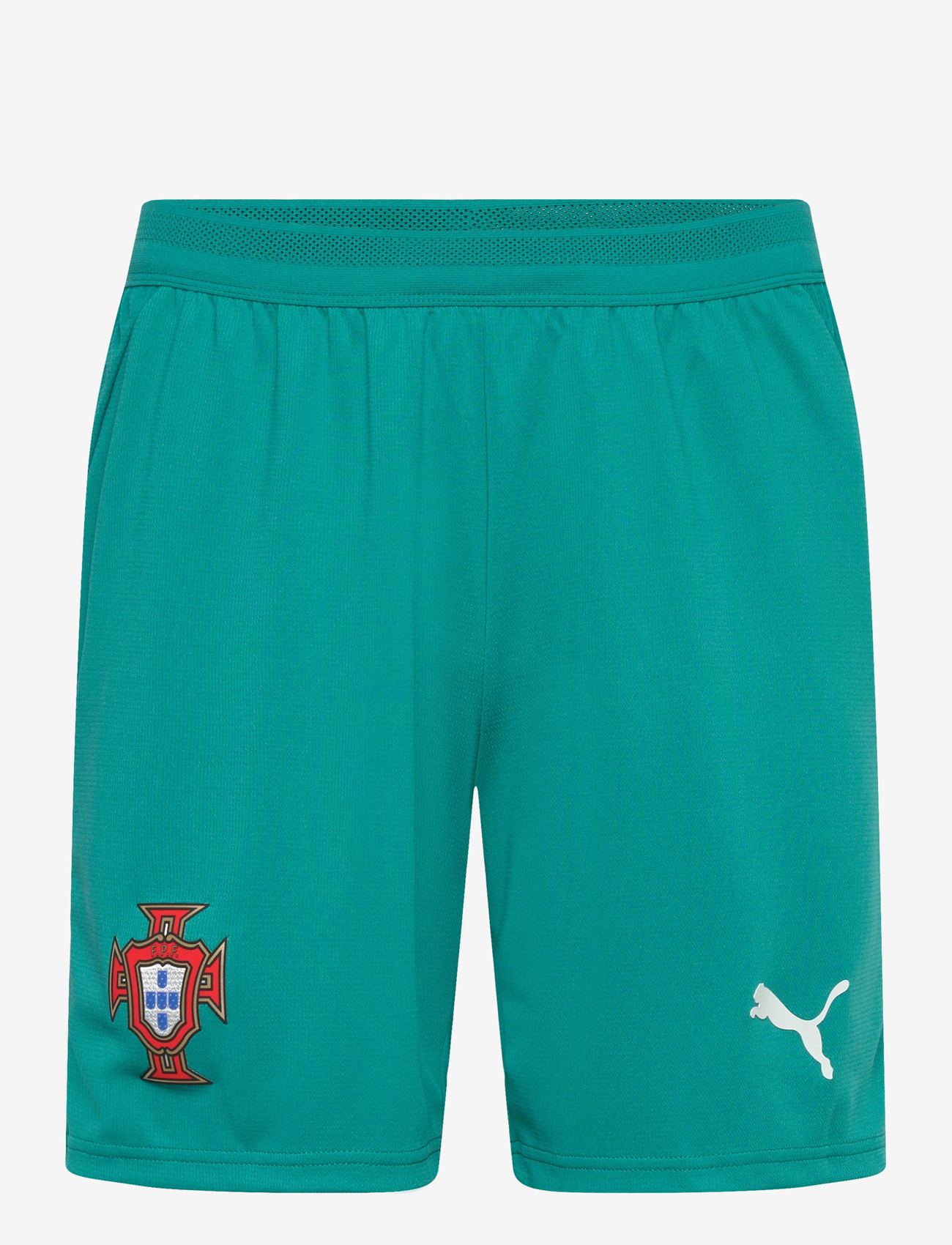 PUMA - FPF Shorts Replica - träningsshorts - green lagoon-puma white - 0