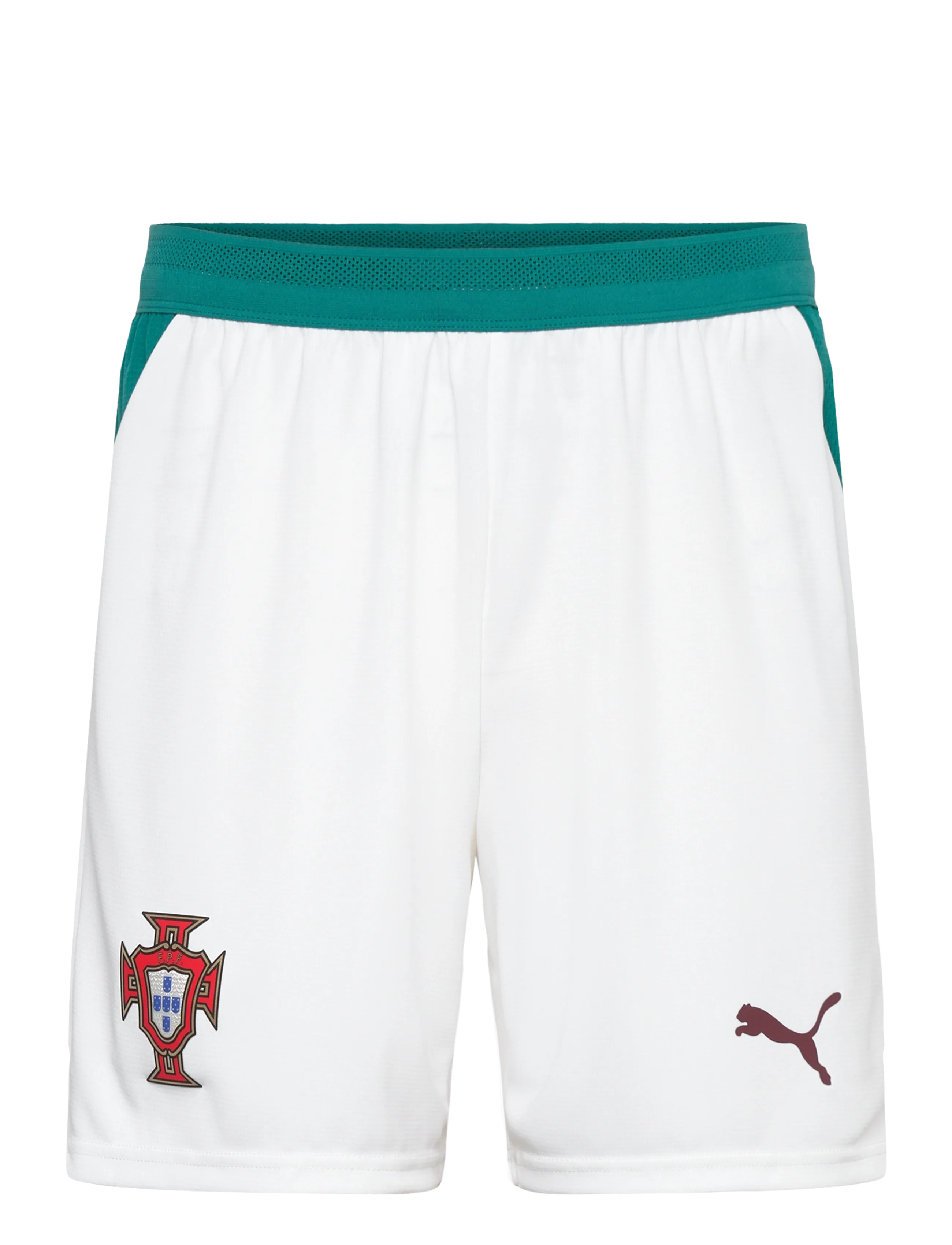 PUMA FPF Shorts Replica - Team Sports - PUMA WHITE-GREEN LAGOON / white