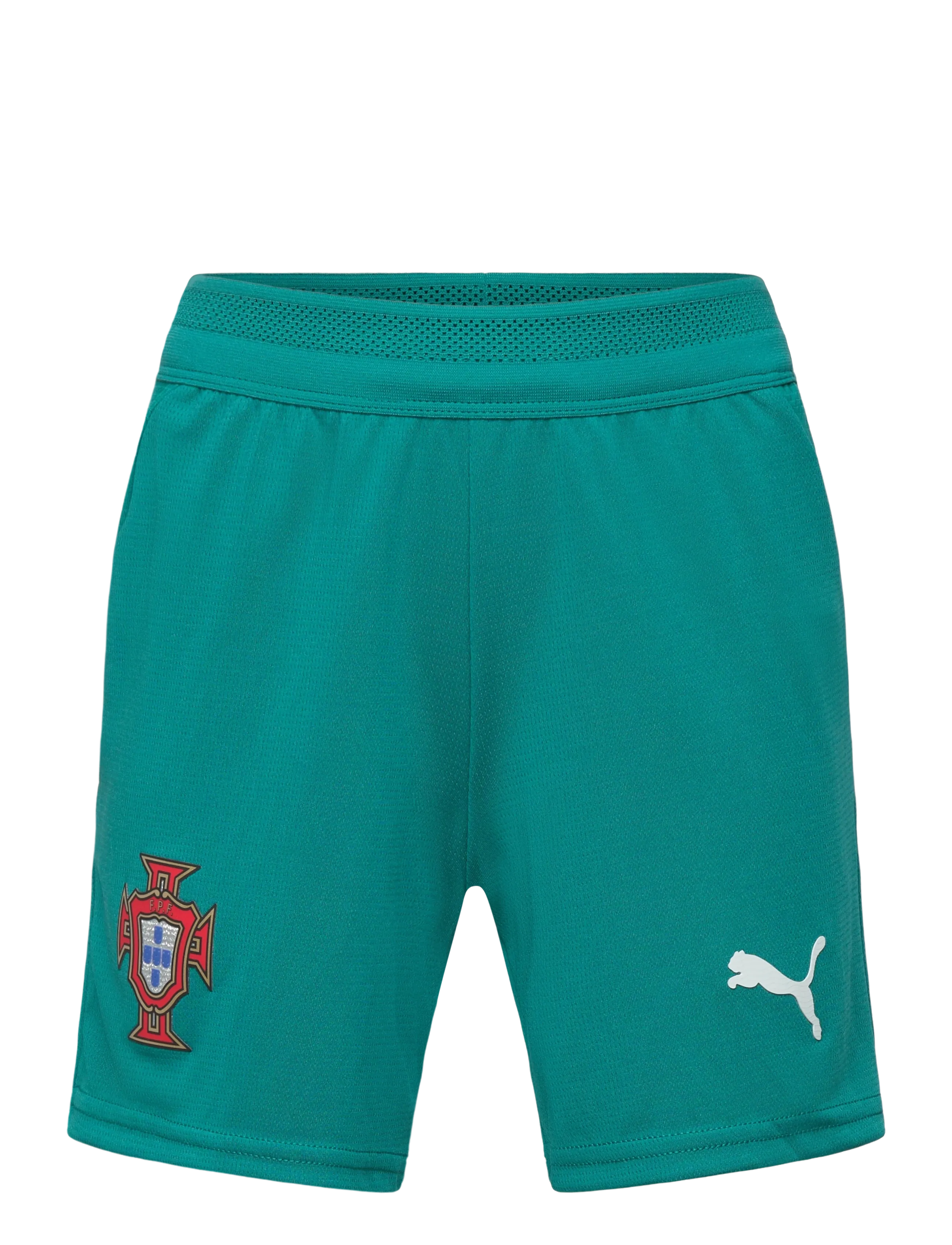 PUMA FPF Shorts Replica Jr - Shorts - GREEN LAGOON-PUMA WHITE / green