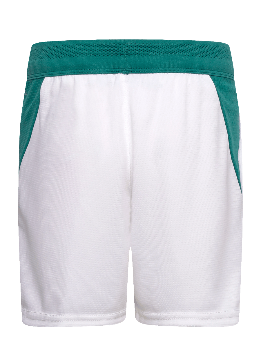 PUMA - FPF Shorts Replica Jr - sportimise püksid - puma white-green lagoon - 1