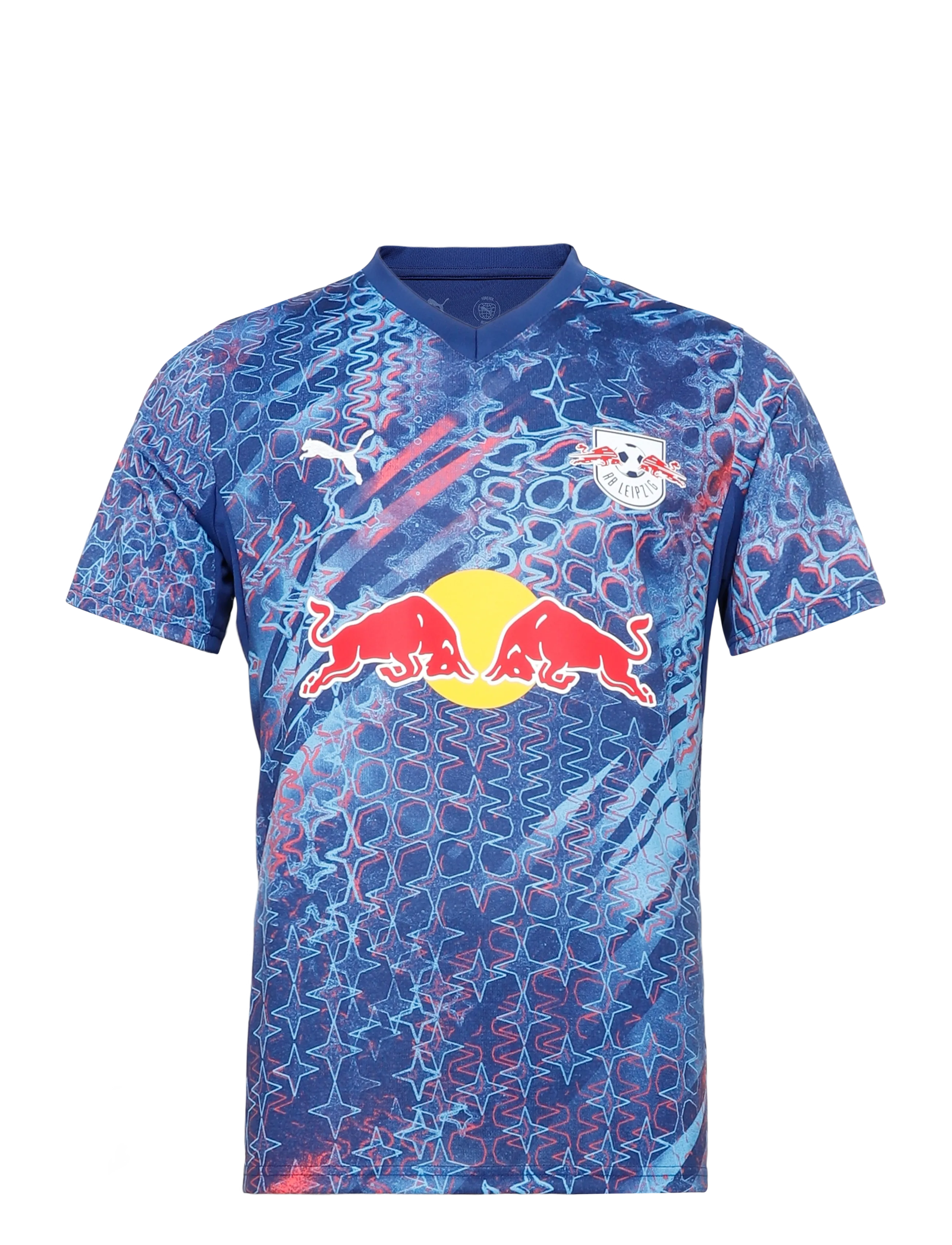 PUMA Red Bull Leipzig Third jersey 26/27 - Tøj - BLUE JEWEL-PUMA WHITE / blue