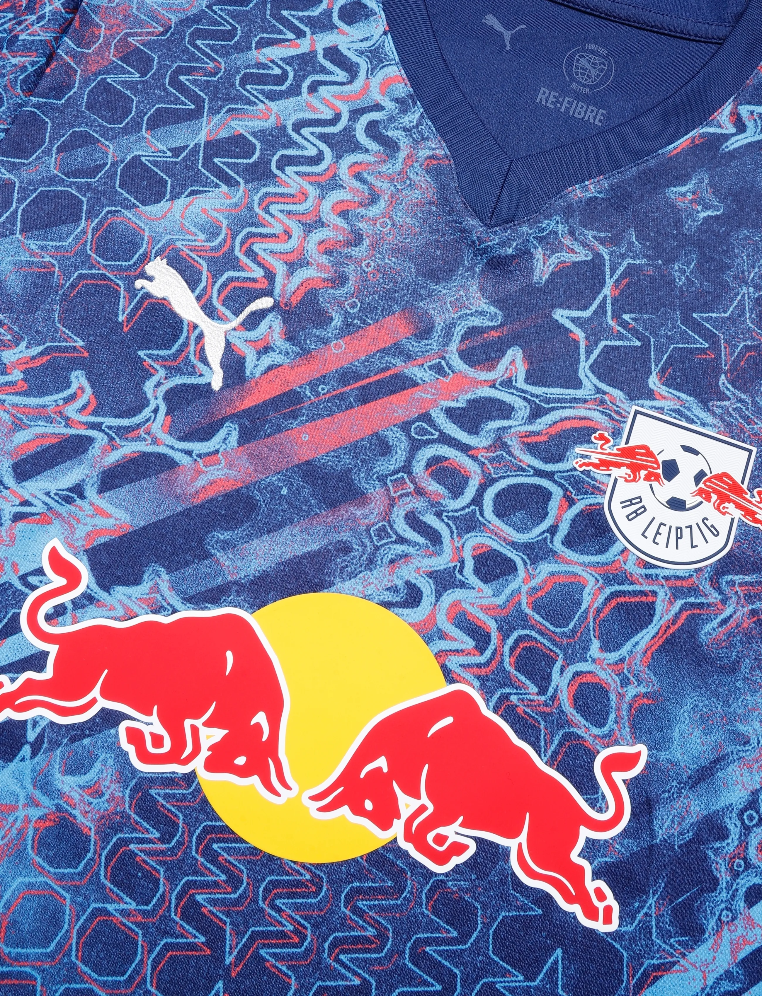 PUMA - Red Bull Leipzig Third jersey 26/27 - blue jewel-puma white - 2