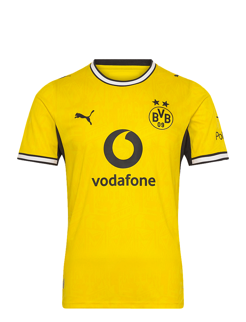 PUMA - BVB Home Jersey Replica - fodboldtrøjer - faster yellow-puma black - 0