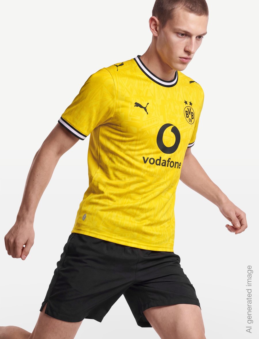 PUMA - BVB Home Jersey Replica - jalgpallisärgid - faster yellow-puma black - 4
