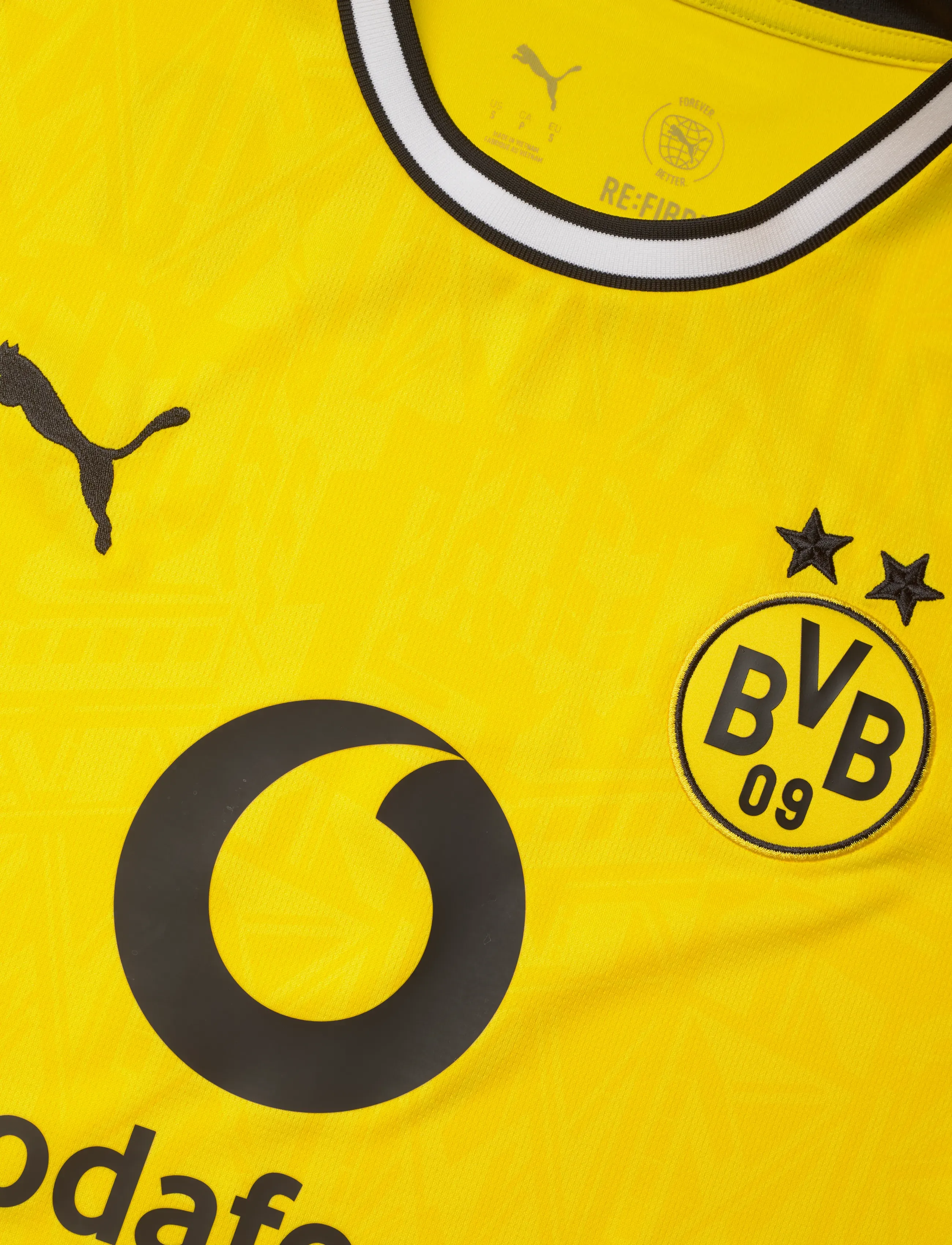 PUMA - BVB Home Jersey Replica - futbola krekli - faster yellow-puma black - 3