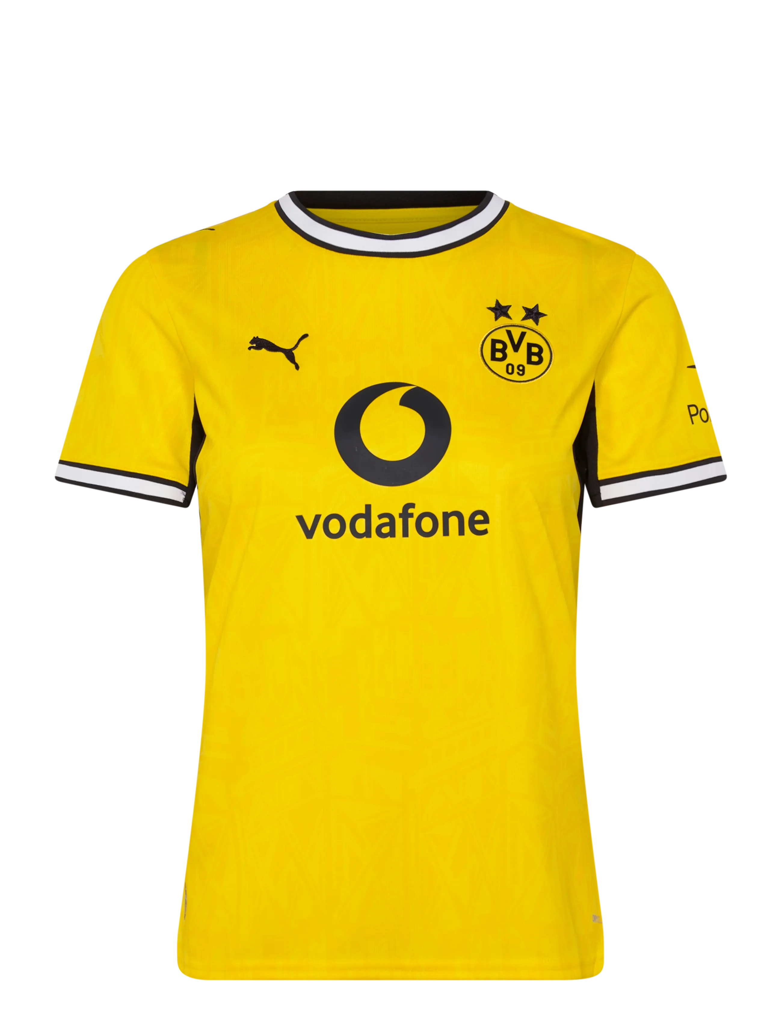 PUMA BVB Home Jersey Replica W - Jalgpallisärgid - FASTER YELLOW-PUMA BLACK / yellow