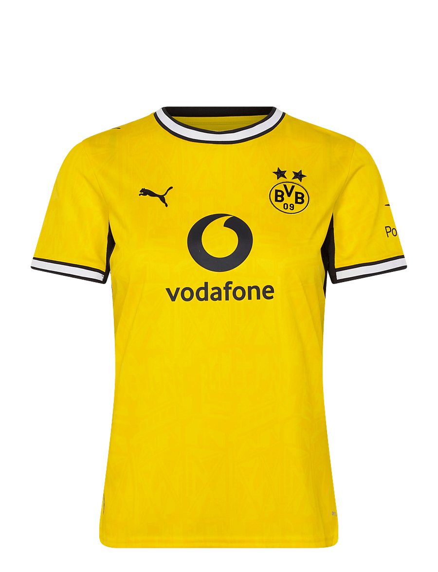 PUMA - BVB Home Jersey Replica W - jalgpallisärgid - faster yellow-puma black - 0
