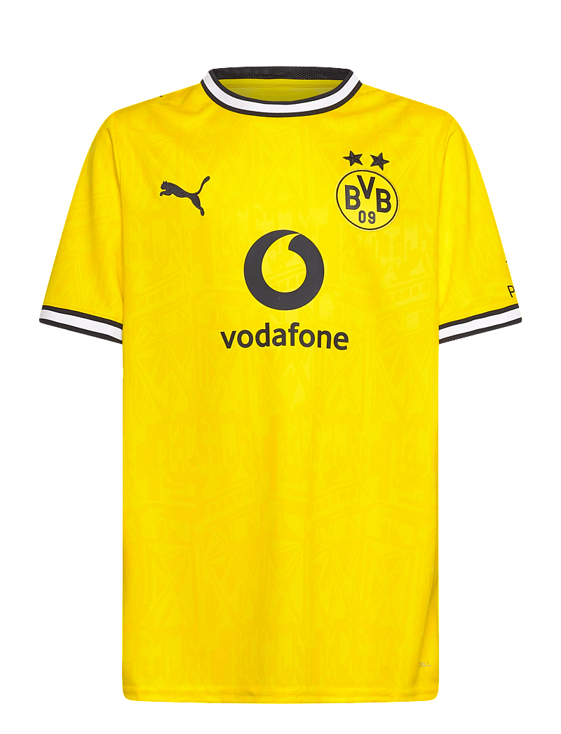 PUMA - BVB Home Jersey Replica Jr - sportstoppe - faster yellow-puma black - 0