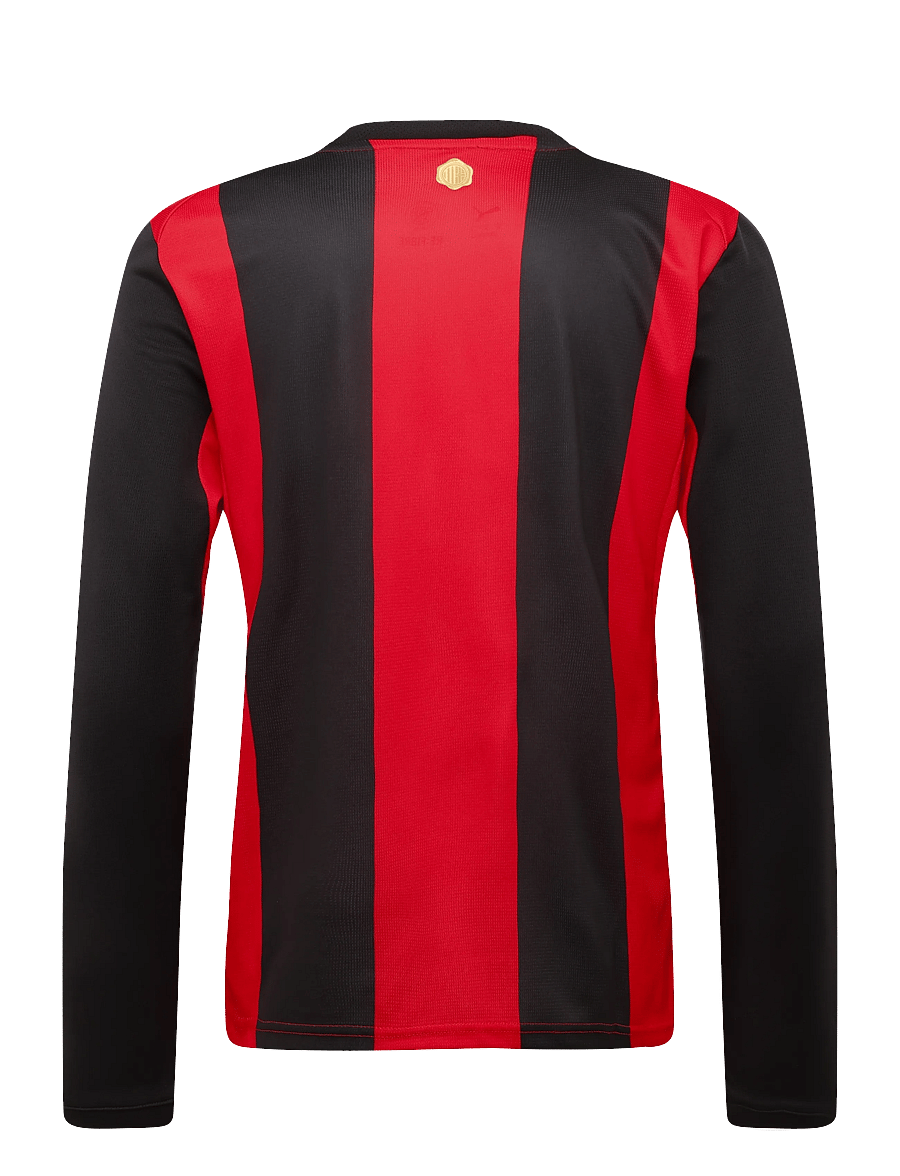 PUMA - AC Milan Home Jersey Replica LS - puma black-for all time red - 1