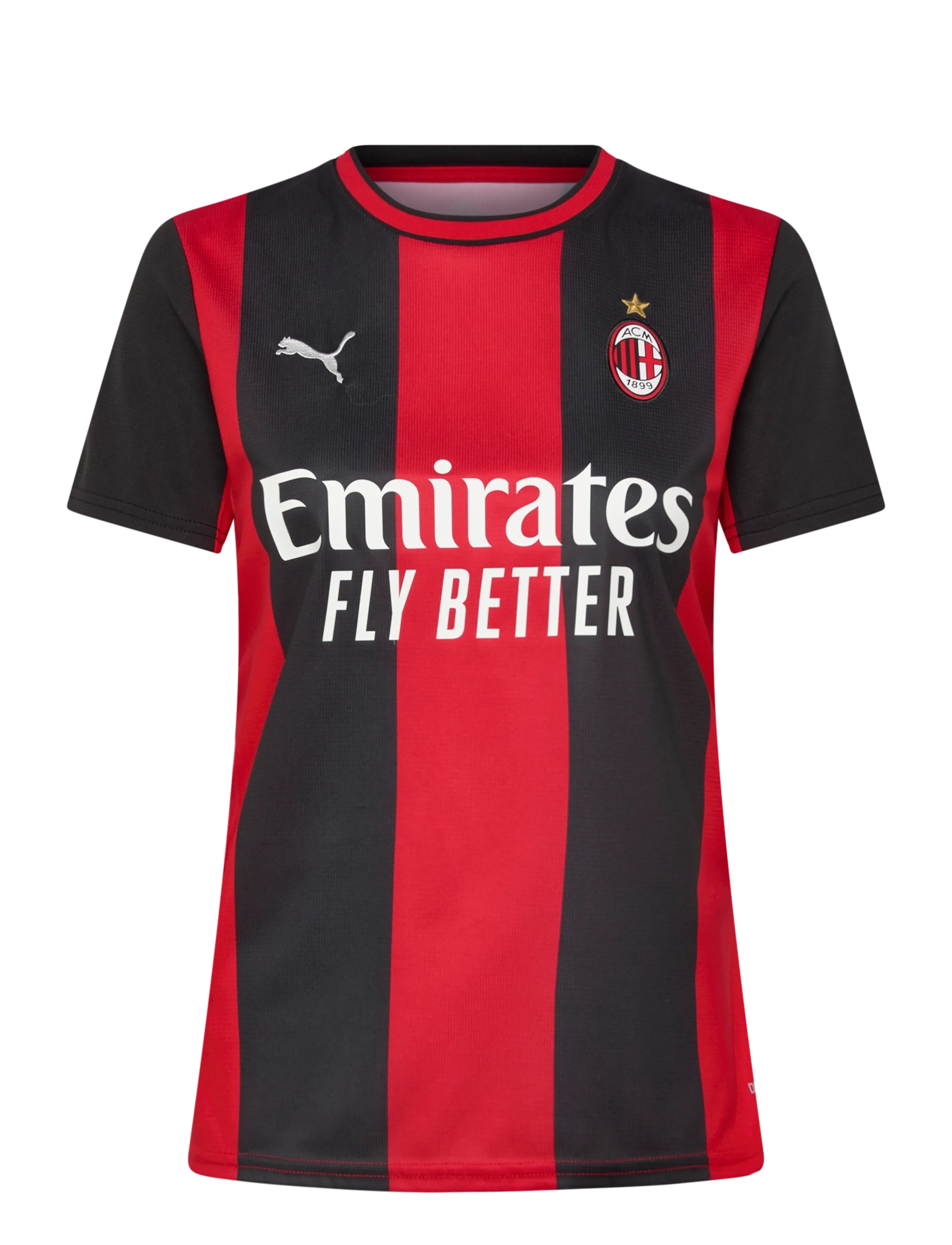 PUMA Acm Home Jersey Replica W, L, Sports Oberteile & T-shirts, Schwarz - Sport Football Shirts, Frauen