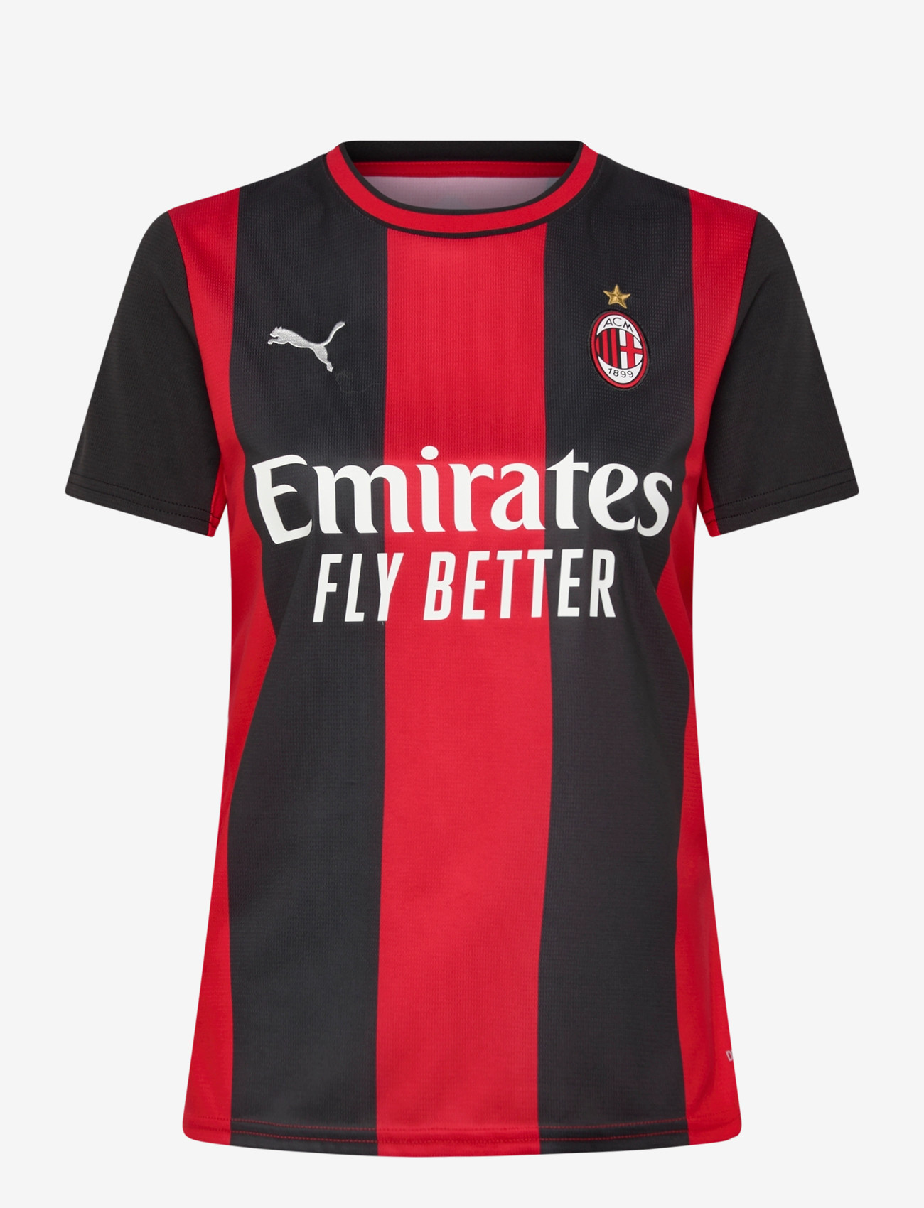 PUMA - ACM Home Jersey Replica W - jalgpallisärgid - puma black-for all time red - 0