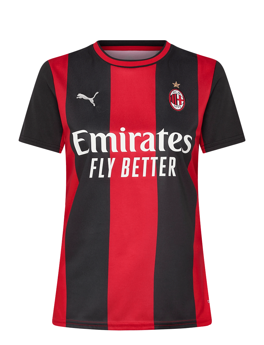 PUMA - ACM Home Jersey Replica W - fotballtrøyer - puma black-for all time red - 0
