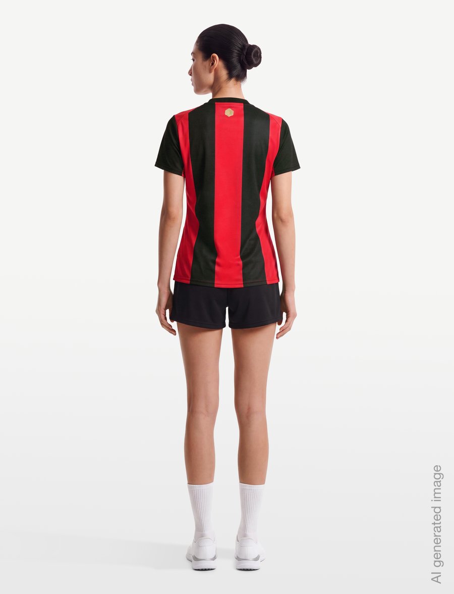 PUMA - AC Milan Home Jersey Replica W - fußballoberteile - puma black-for all time red - 4