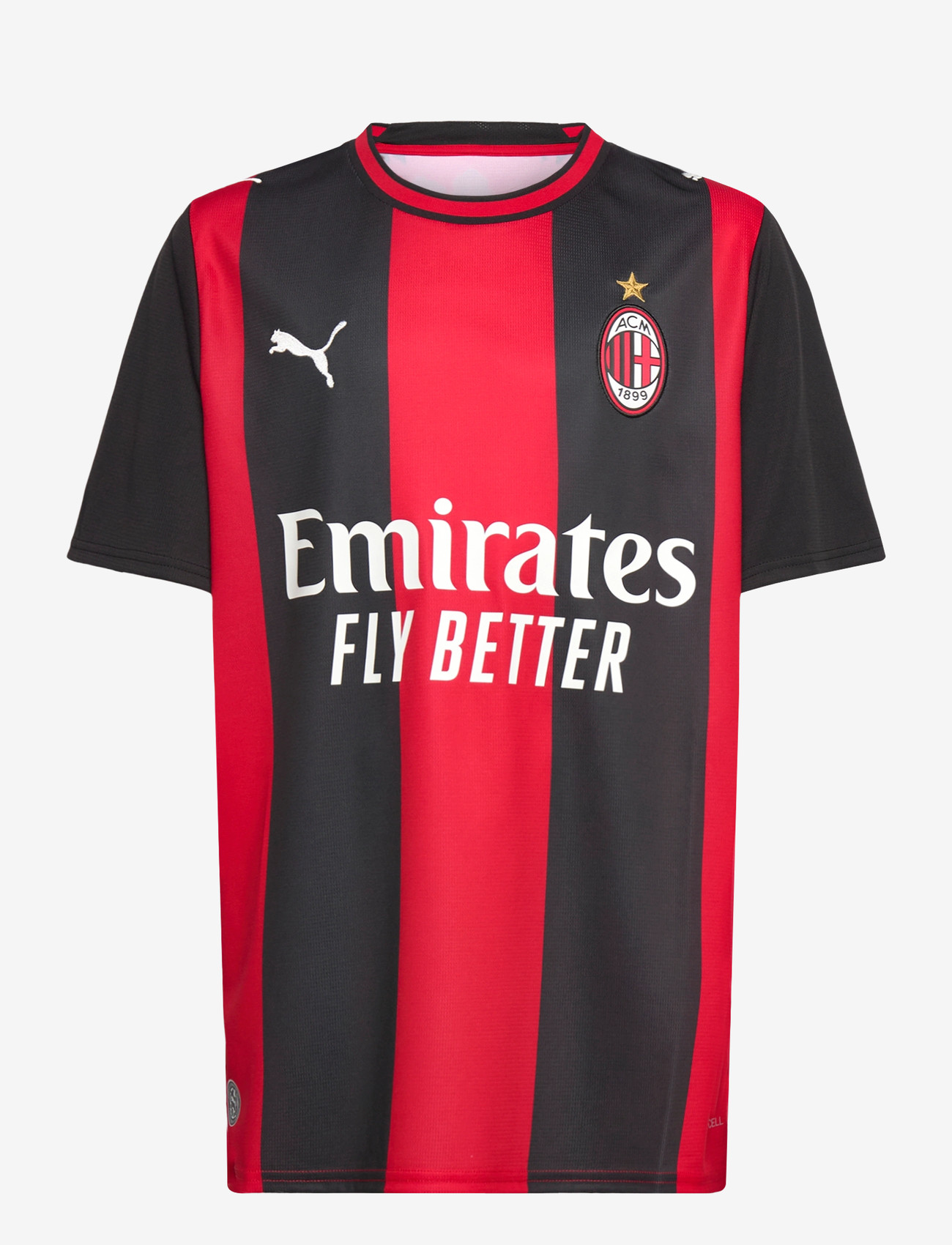 PUMA - ACM Home Jersey Replica Jr - sportstoppe - puma black-for all time red - 0