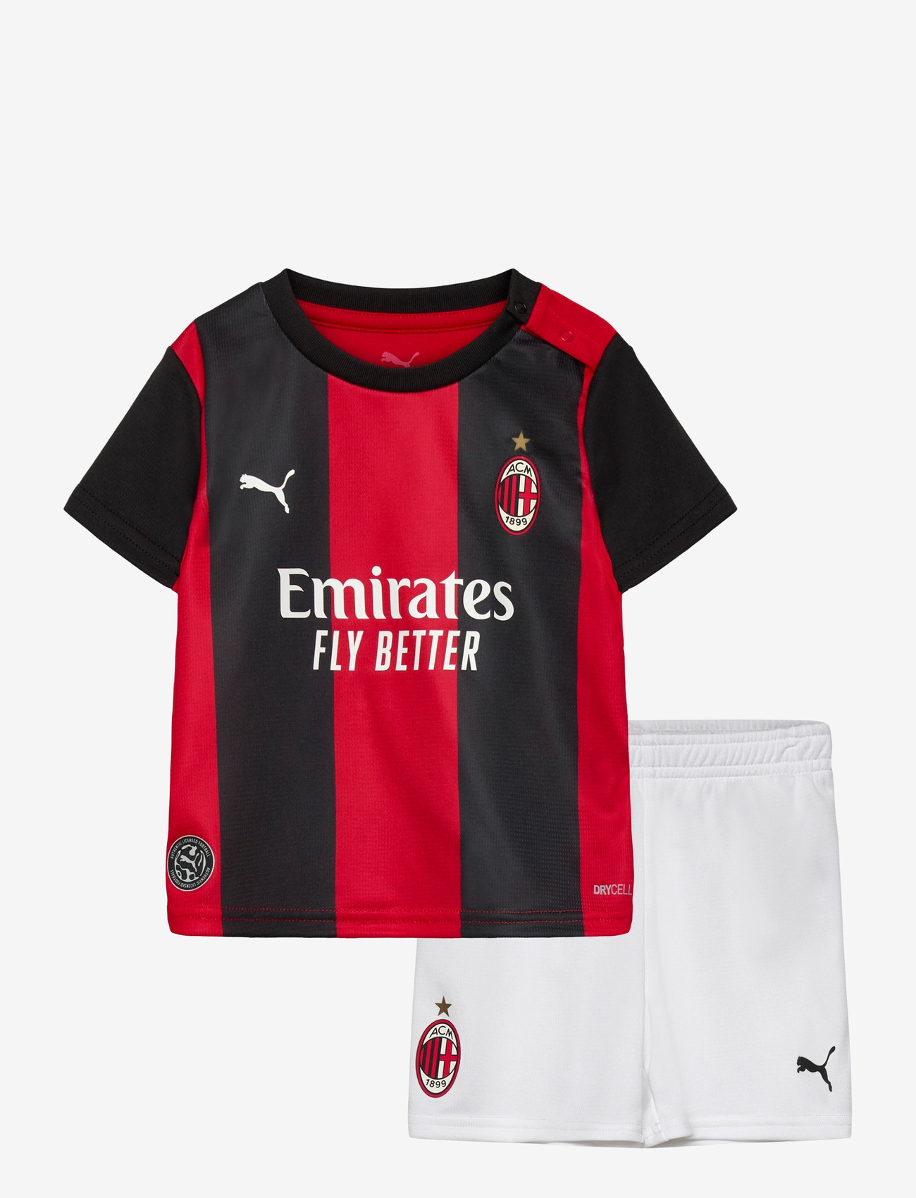 PUMA - ACM Home Babykit - 2-delat set - puma black-for all time red - 0