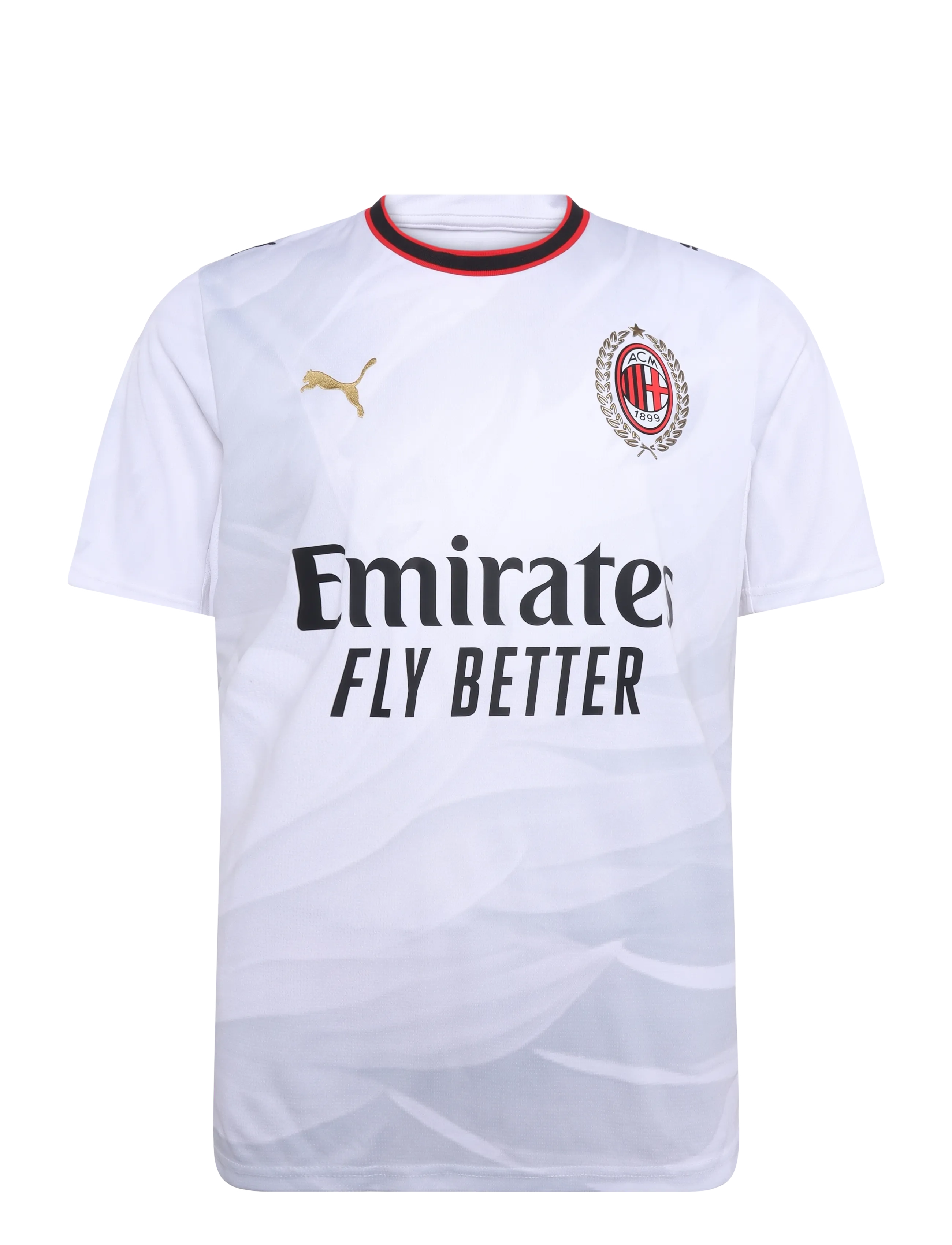 PUMA Acm Away Jersey Replica, 3XL, White, Sport Overdele > Sport Football Shirts, Herre