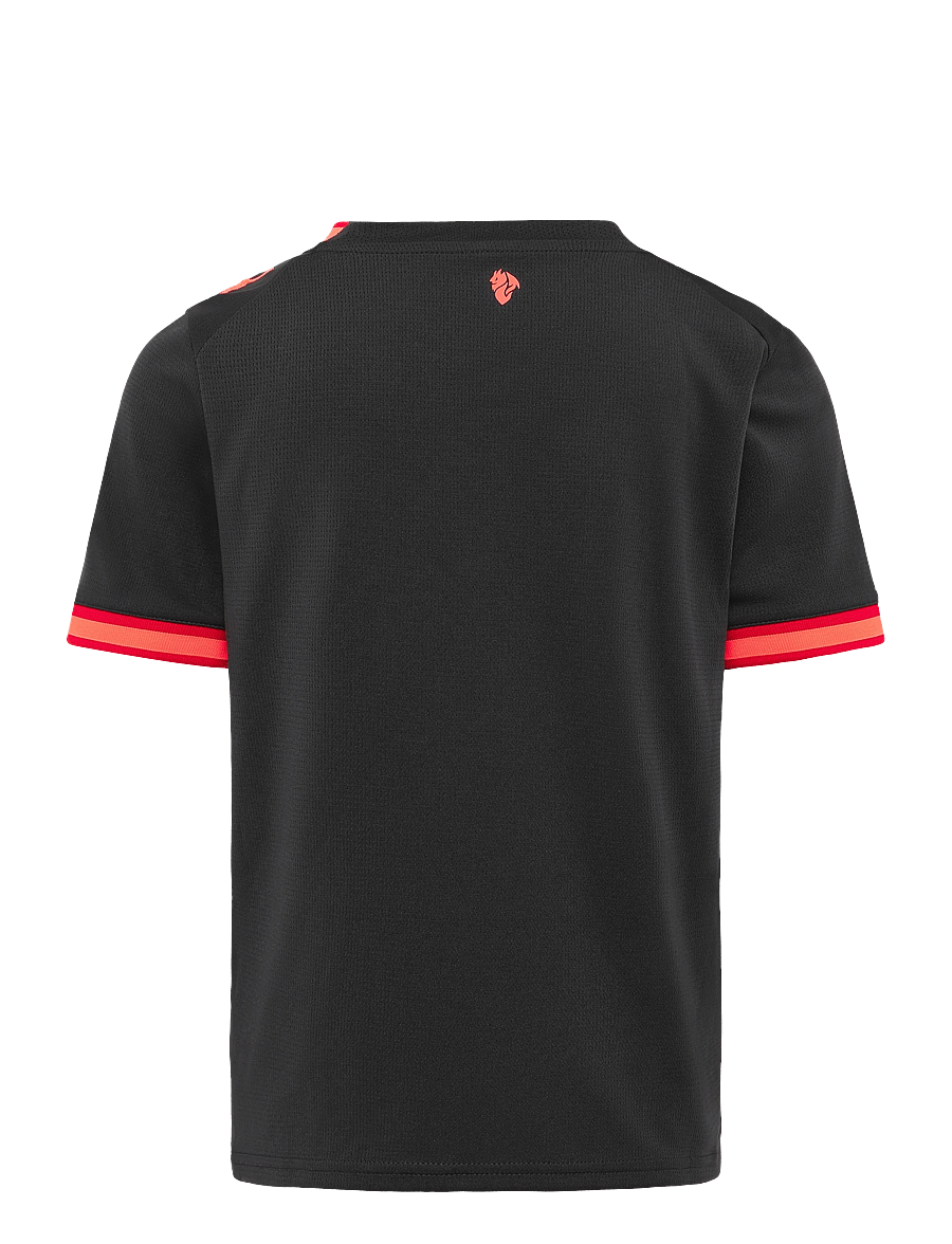 PUMA - ACM Third Jersey Replica Jr - flat dark gray-glowing red - 1