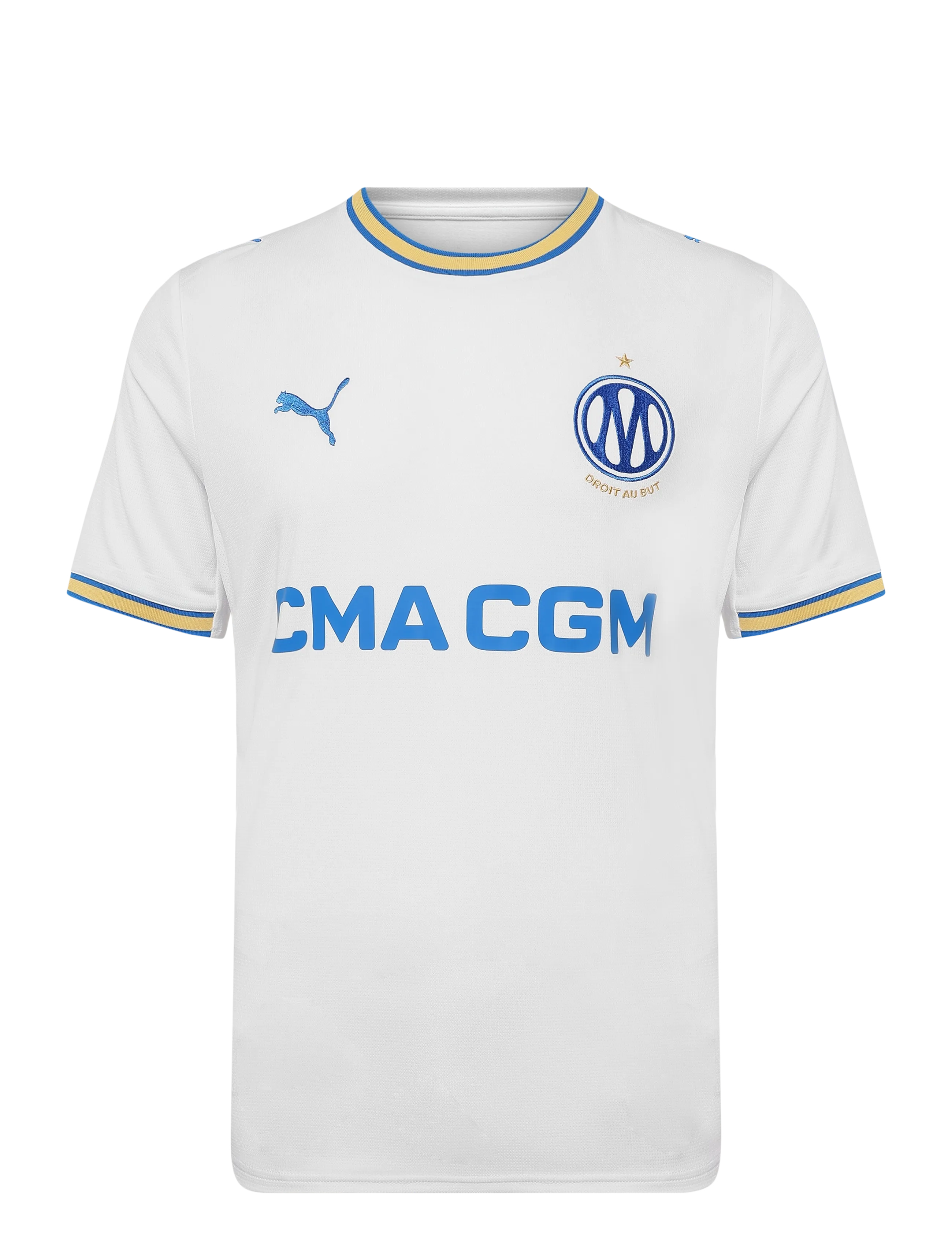 PUMA Olympique De Marseille 26/27 Home Jersey Men, M, Sport Oberteile, Weiß - Football Shirts, Männerswear