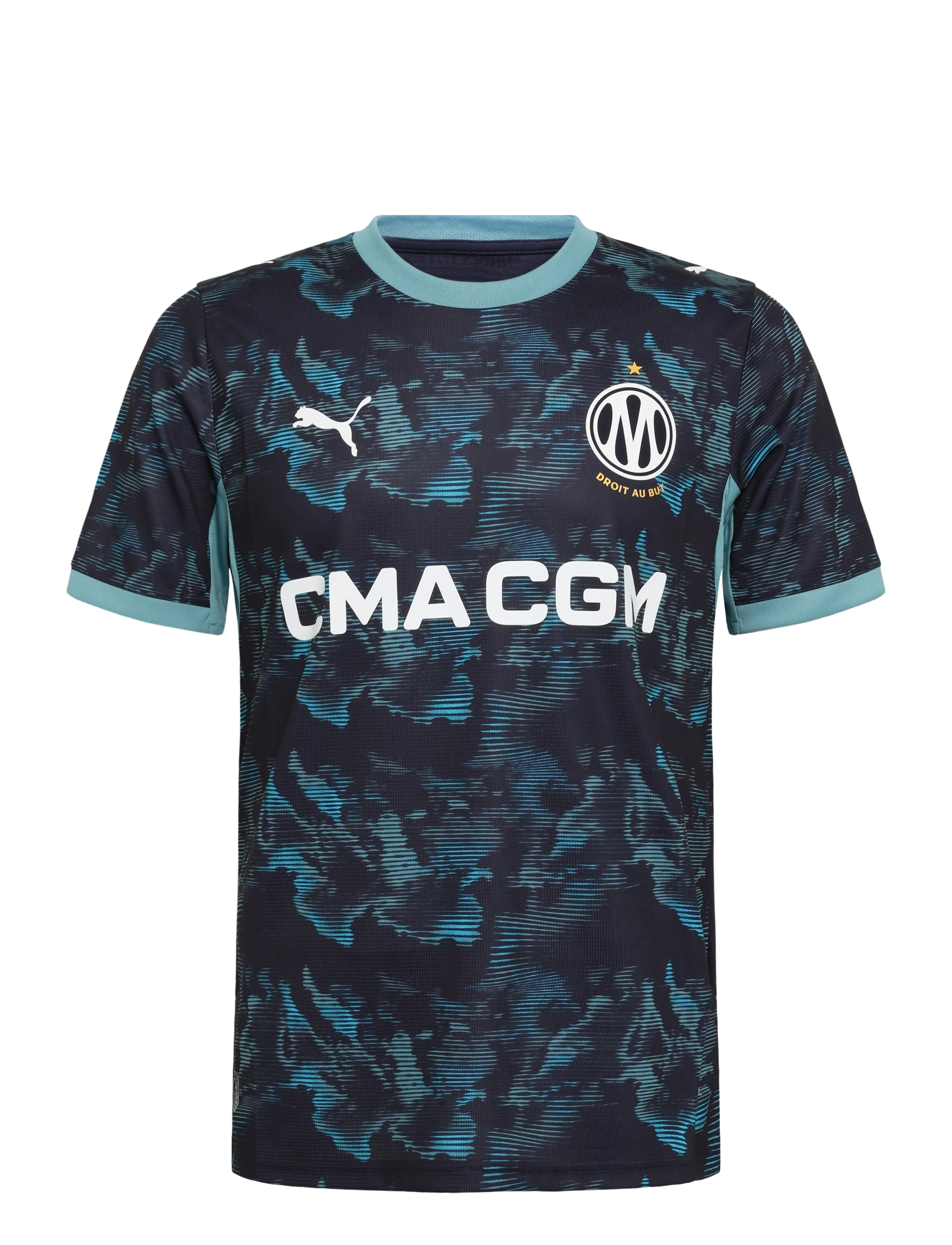 PUMA Olympique De Marseille Away Jersey Replica, XXL, Sport Oberteile, Marineblau - Football Shirts, Männerswear