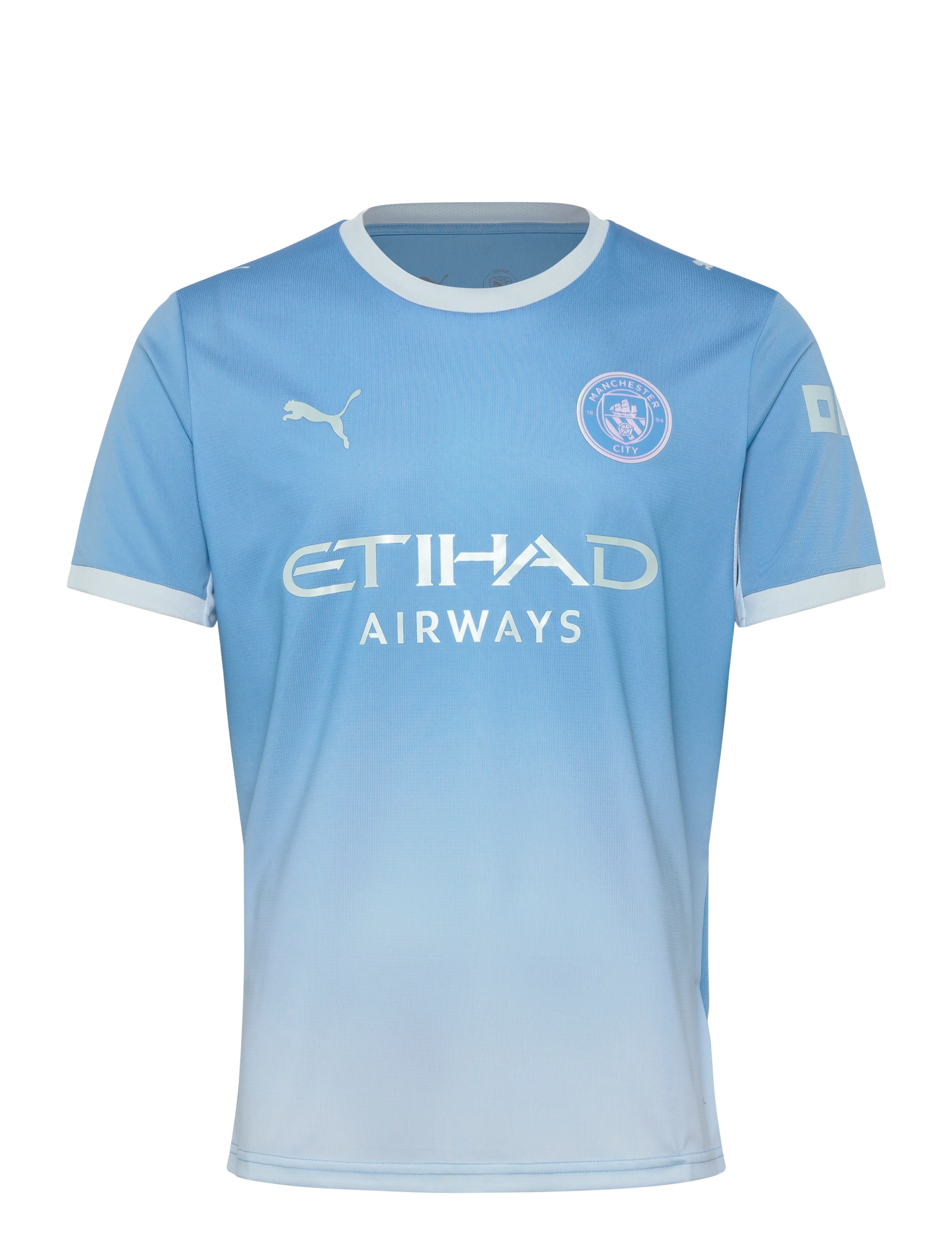PUMA MCFC Home Jersey Replica - Jalgpallisärgid - TEAM LIGHT BLUE-ICY BLUE / blue