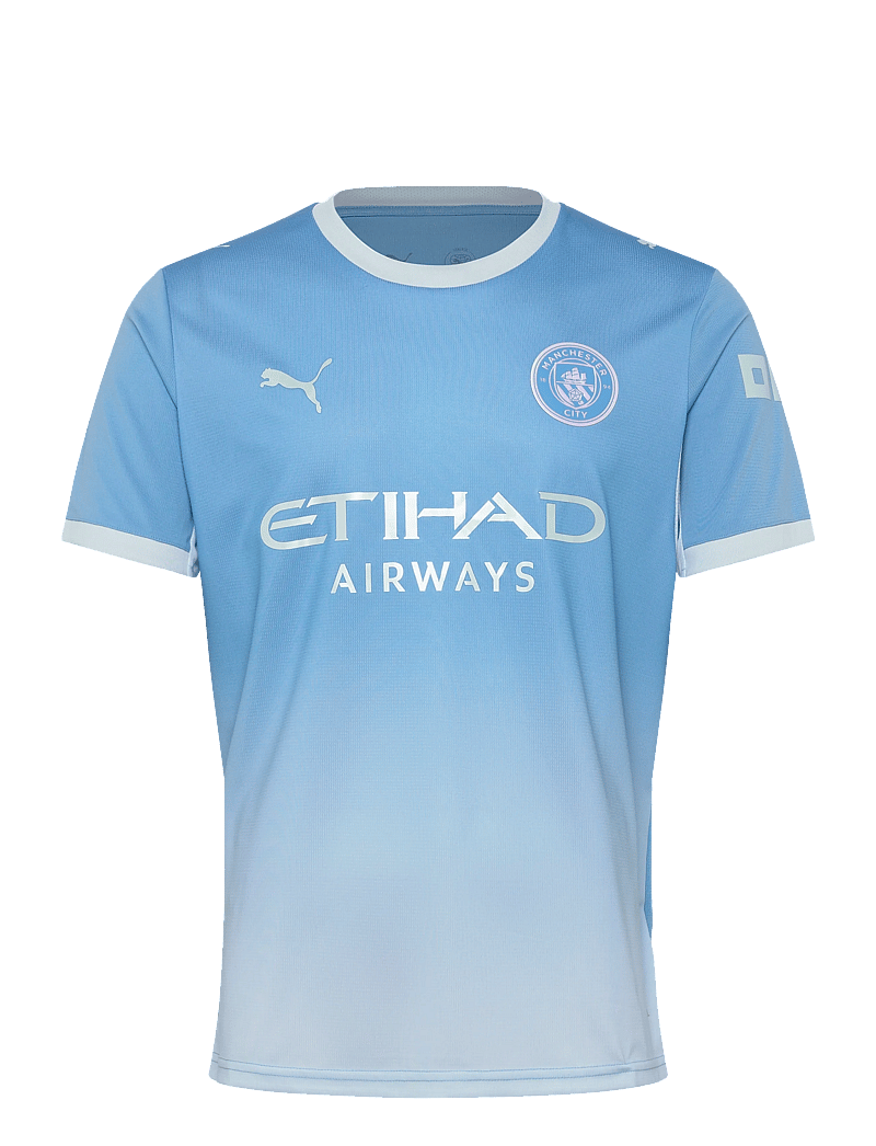 PUMA - MCFC Home Jersey Replica - fodboldtrøjer - team light blue-icy blue - 0