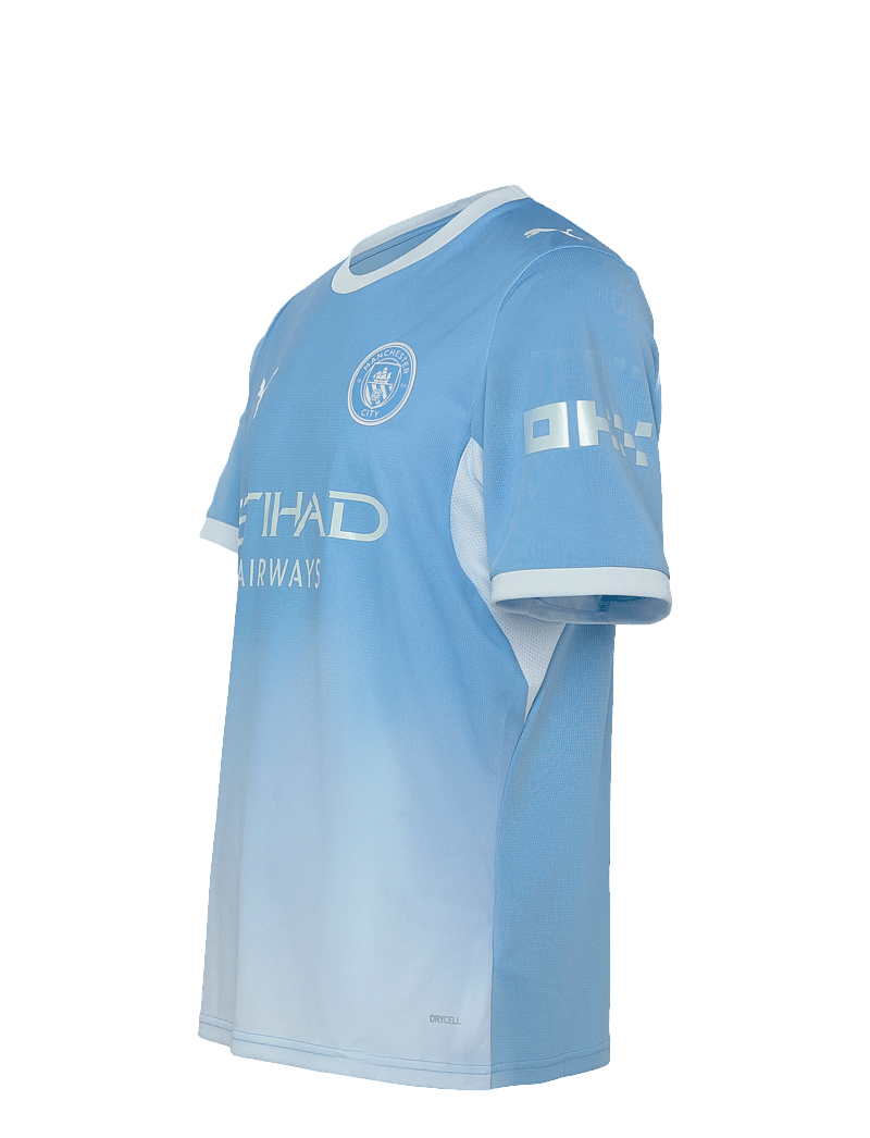 PUMA - MCFC Home Jersey Replica - fodboldtrøjer - team light blue-icy blue - 2