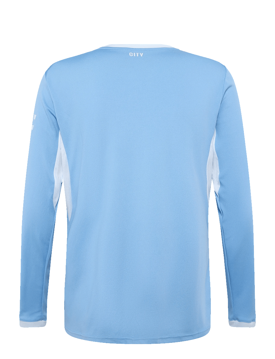 PUMA - Manchester City F.C. Home Jersey Replica LS - fotbollströjor - team light blue-icy blue - 1