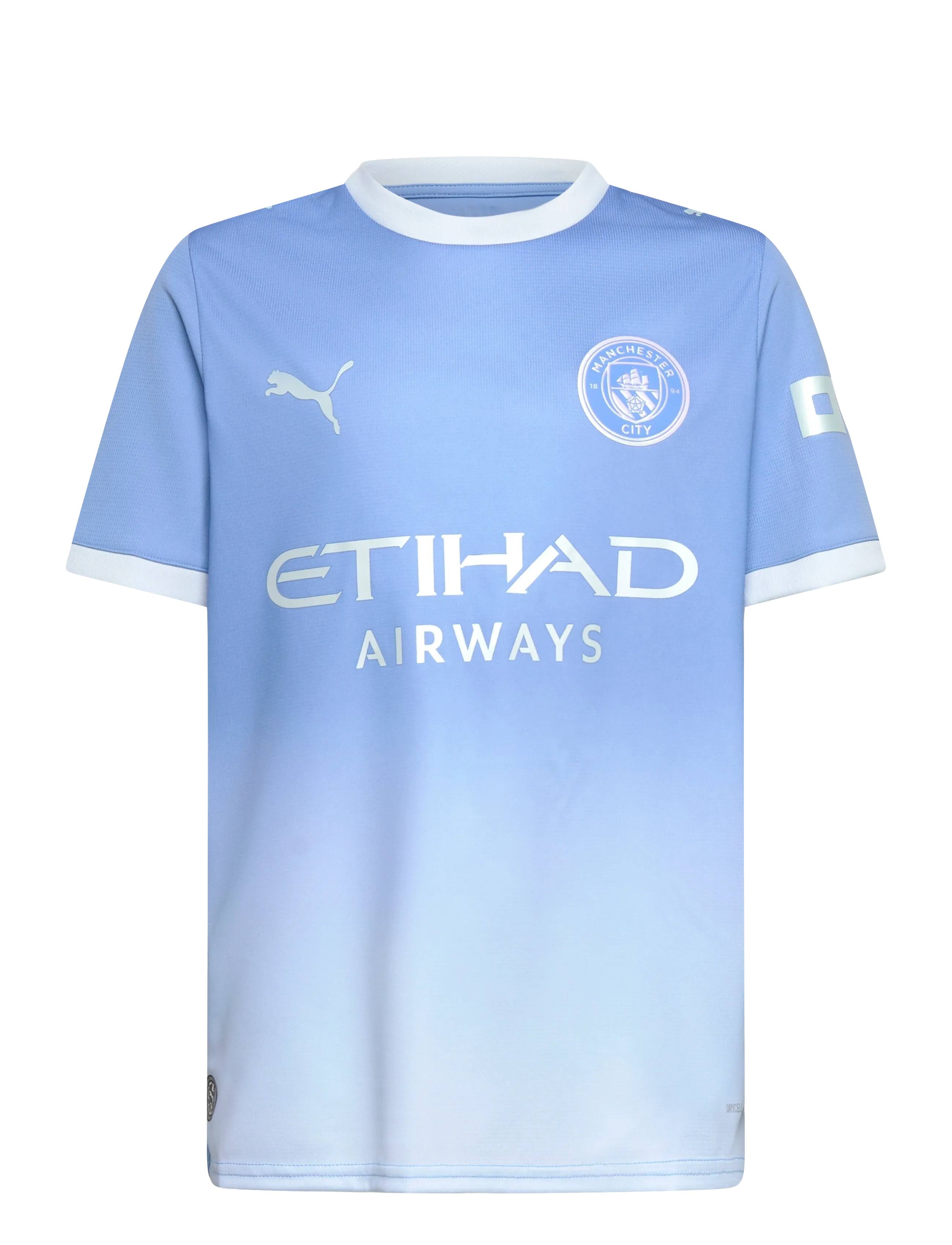 PUMA MCFC Home Jersey Replica Jr - Topid ja T-särgid - TEAM LIGHT BLUE-ICY BLUE / blue
