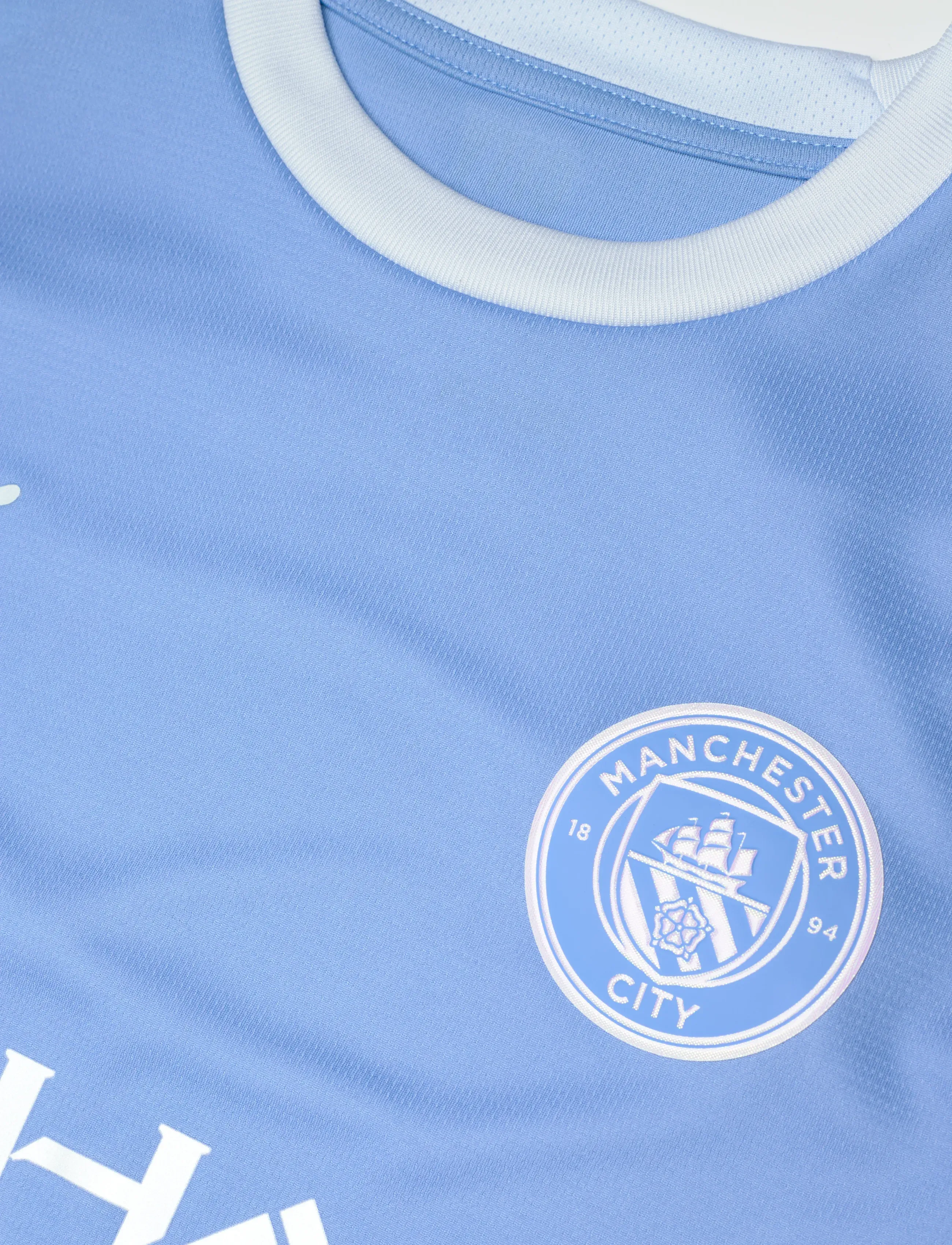 PUMA - MCFC Home Jersey Replica Jr - sportstoppe - team light blue-icy blue - 2