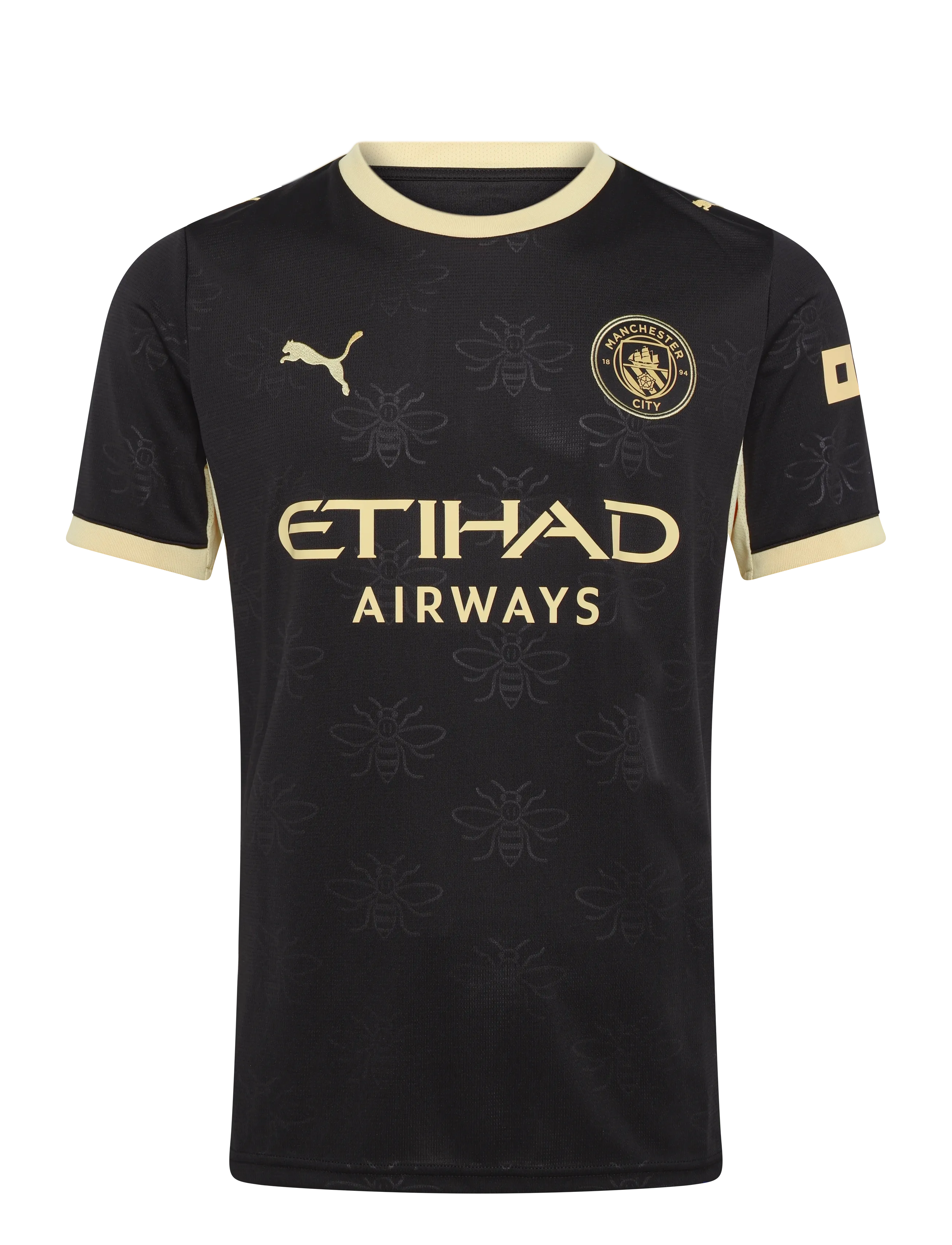 PUMA Mcfc Away Jersey Replica, XS, Black, Sport Overdele > Sport Football Shirts, Herre
