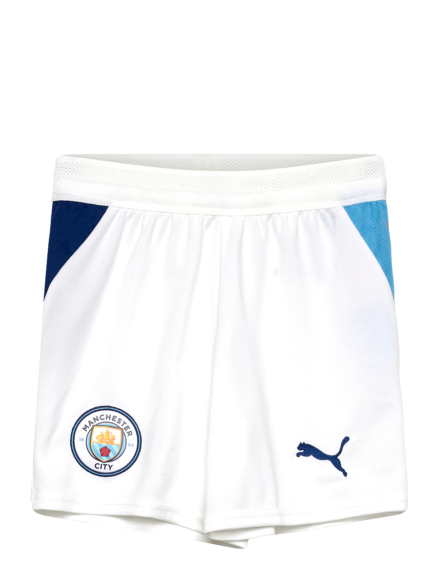 PUMA - Manchester City F.C. Shorts Replica Jr - sportshorts - puma white-blazing blue - 0