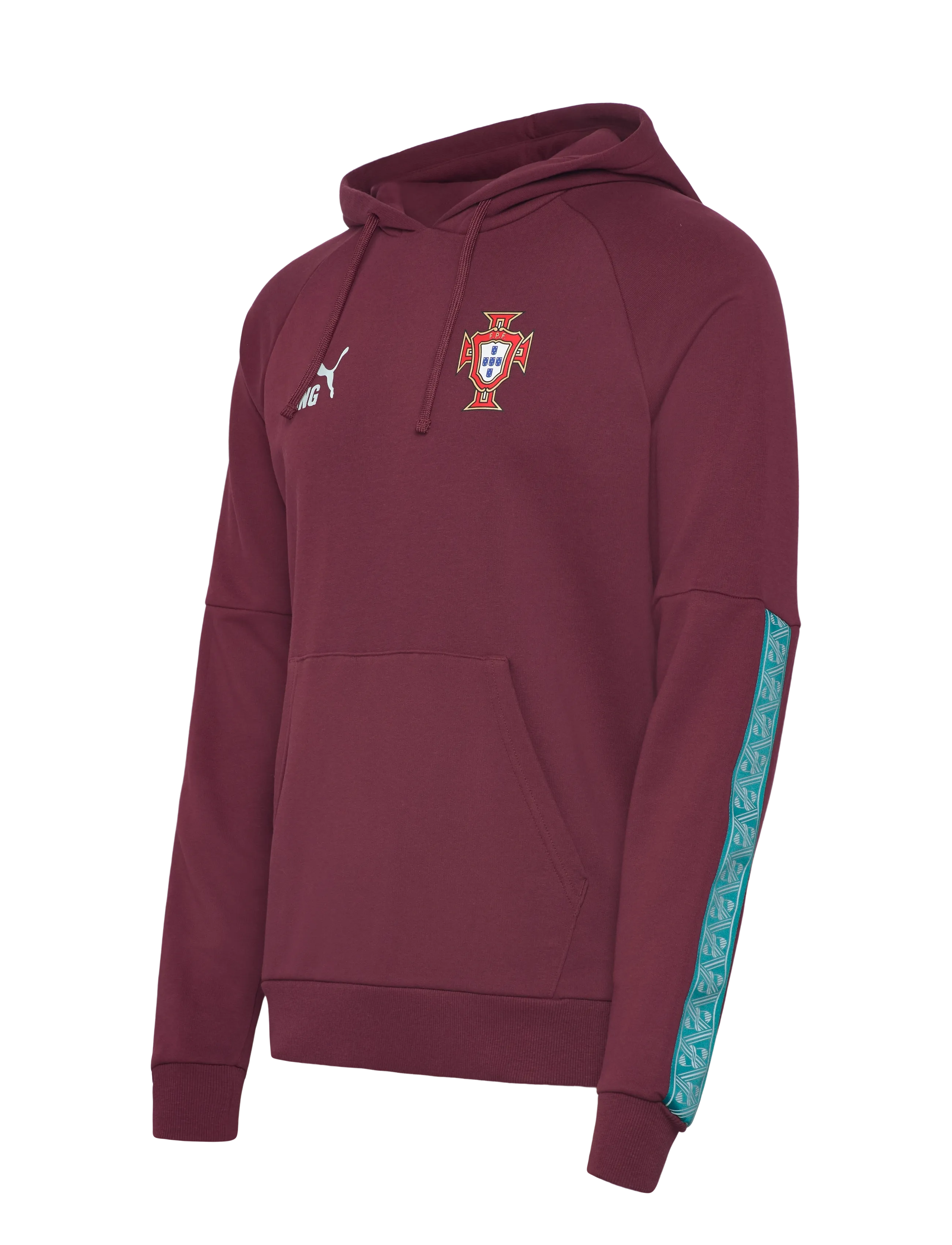 PUMA - FPF KING Hoodie - kapuzenpullover - ruby shimmer-sea glass - 2