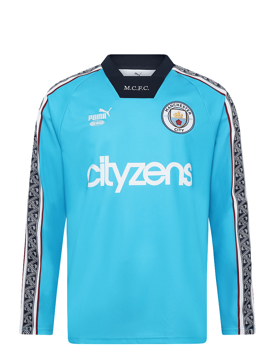 PUMA - Manchester City F.C. KING Jersey LS - fußballoberteile - speed blue-puma white - 0