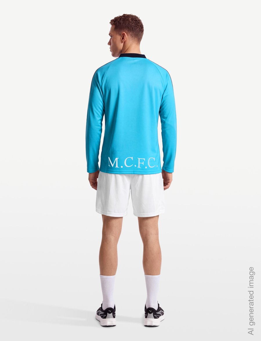PUMA - Manchester City F.C. KING Jersey LS - jalgpallisärgid - speed blue-puma white - 4