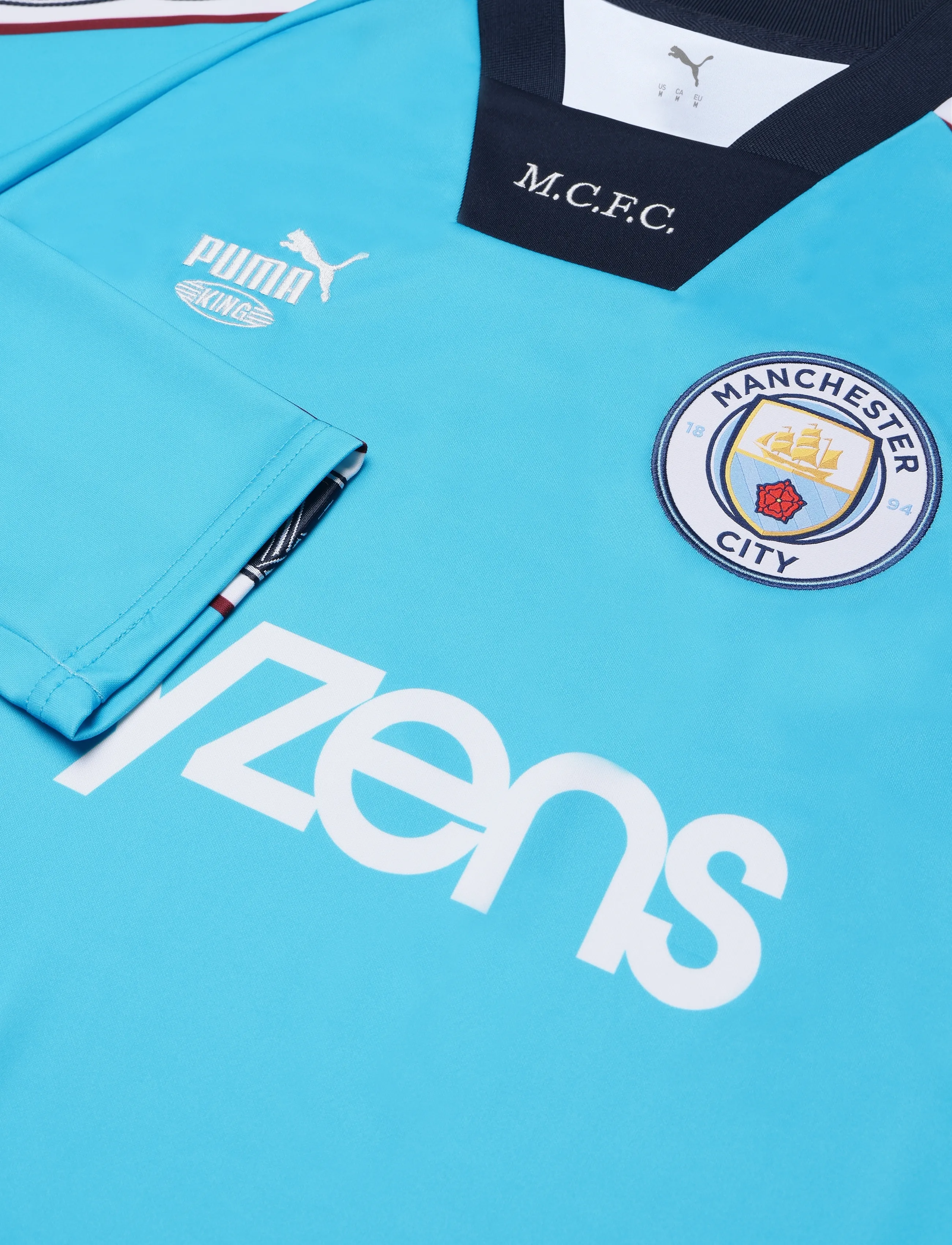 PUMA - Manchester City F.C. KING Jersey LS - football shirts - speed blue-puma white - 2