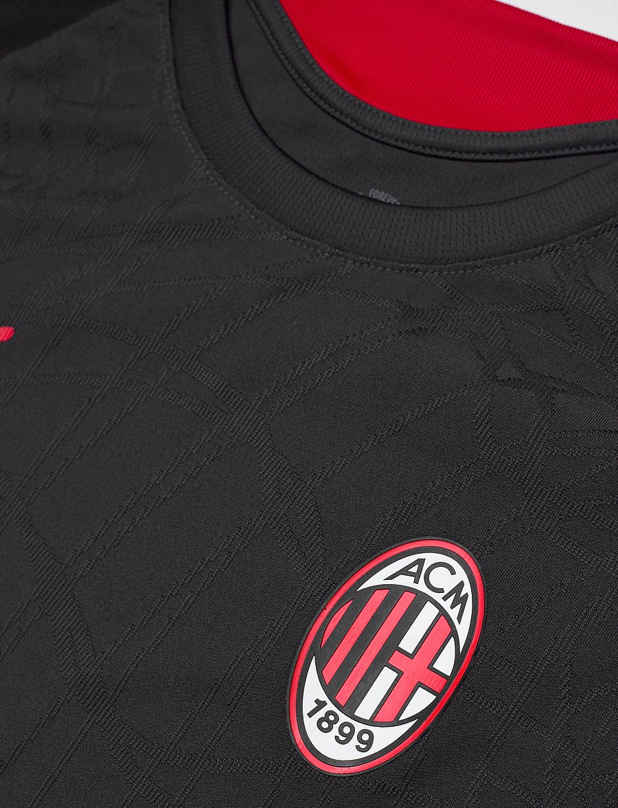 PUMA - AC Milan Training Jersey - jalgpallisärgid - flat dark gray - 2