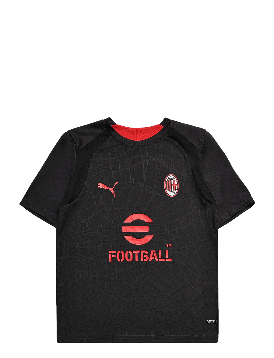 PUMA - ACM Training Jersey Jr - sporttoppar - flat dark gray - 0
